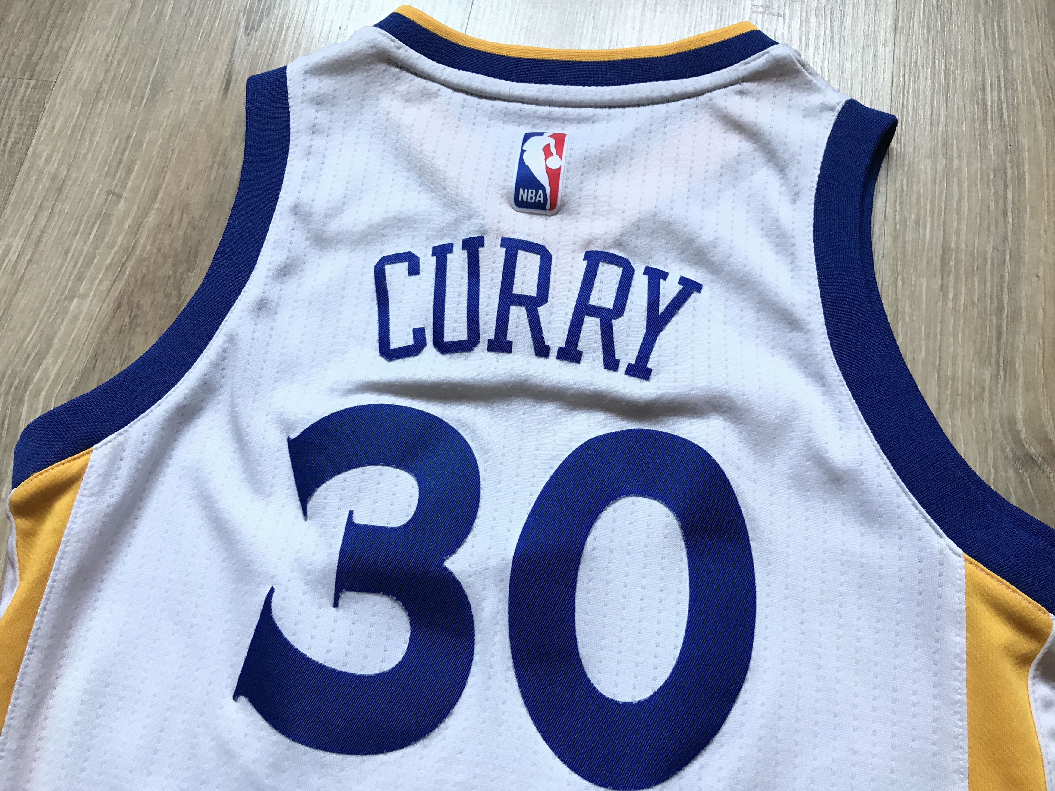 Adidas × NBA × Vintage NBA Golden State Warriors Stephen Curry #30 Kids Jersey Size US XXS / EU 40 - 7 Thumbnail