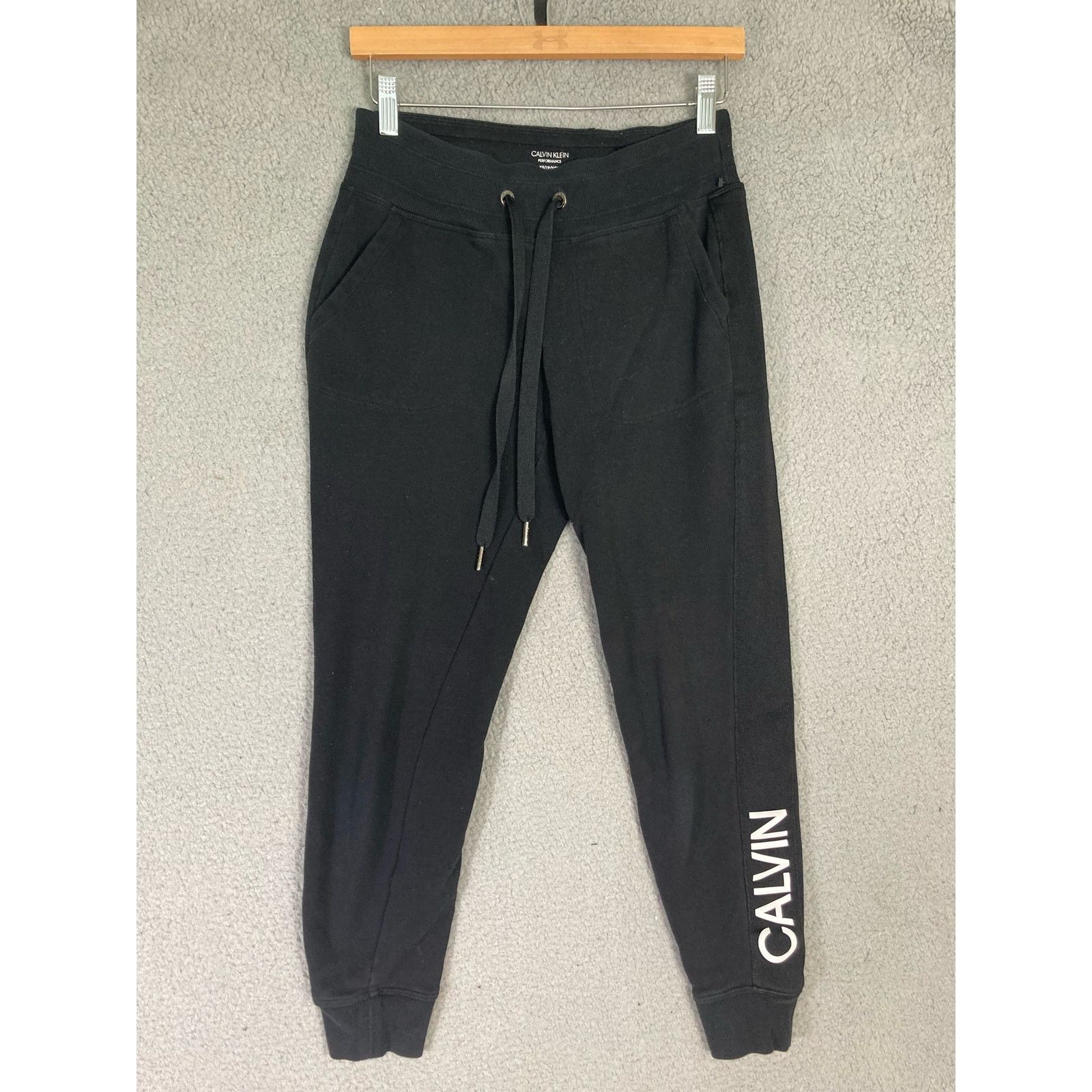 Calvin Klein Calvin Klein Women's Jogger Sweatpants Black XS Activewear Size 27" / US 4 / IT 40 - 4 Thumbnail