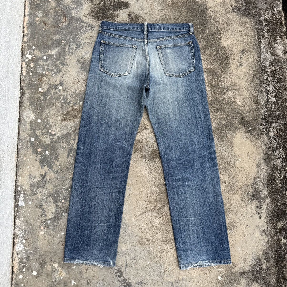 Japanese Brand VINTAGE JAPANESE FADED RIPPEP JEAN DENIM PANTS Size US 34 / EU 50 - 8 Thumbnail