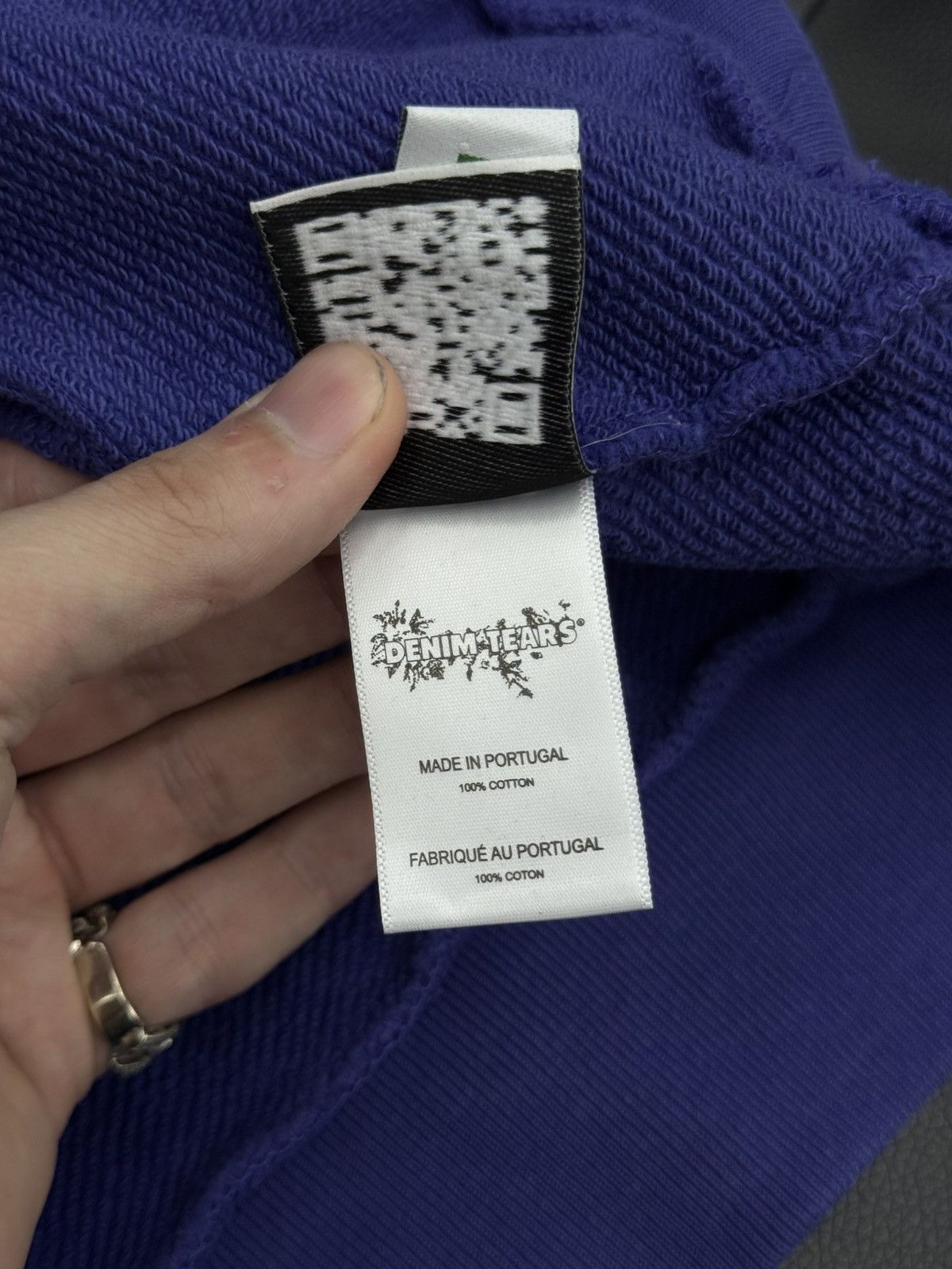 DENIM TEARS Denim Tears BLUE 2025 Cotton Wreath Hoodie XL (NEW) Size US XL / EU 56 / 4 - 9 Thumbnail