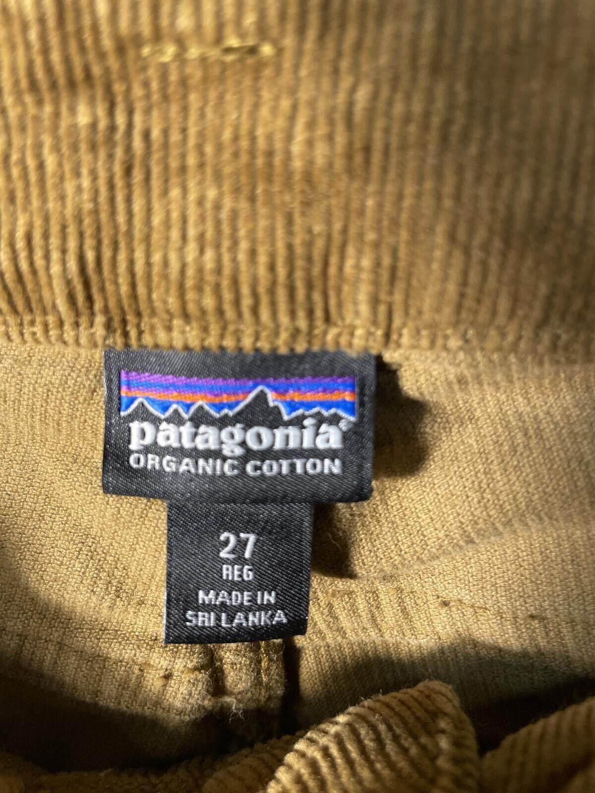 Patagonia Patagonia Organic Cotton Corduroy Pants Women's 27 Brown EUC Size 27" / US 4 / IT 40 - 3 Thumbnail