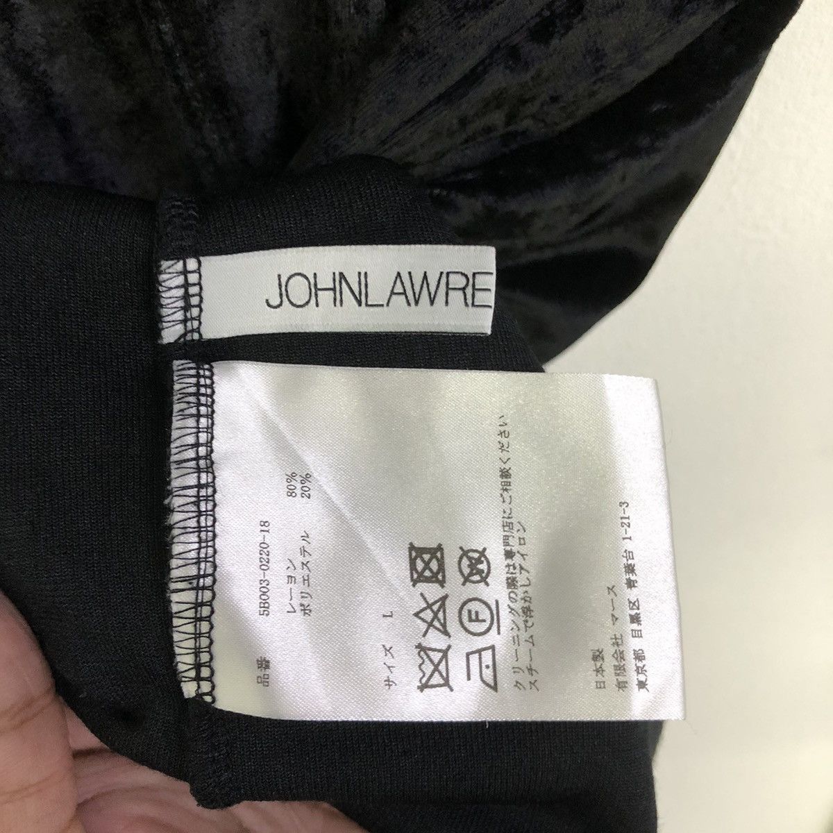 JOHN LAWRENCE SULLIVAN John Lawrence Sullivan Turtle Neck Long Sleeve Tshirt Size L / US 10 / IT 46 - 14 Thumbnail