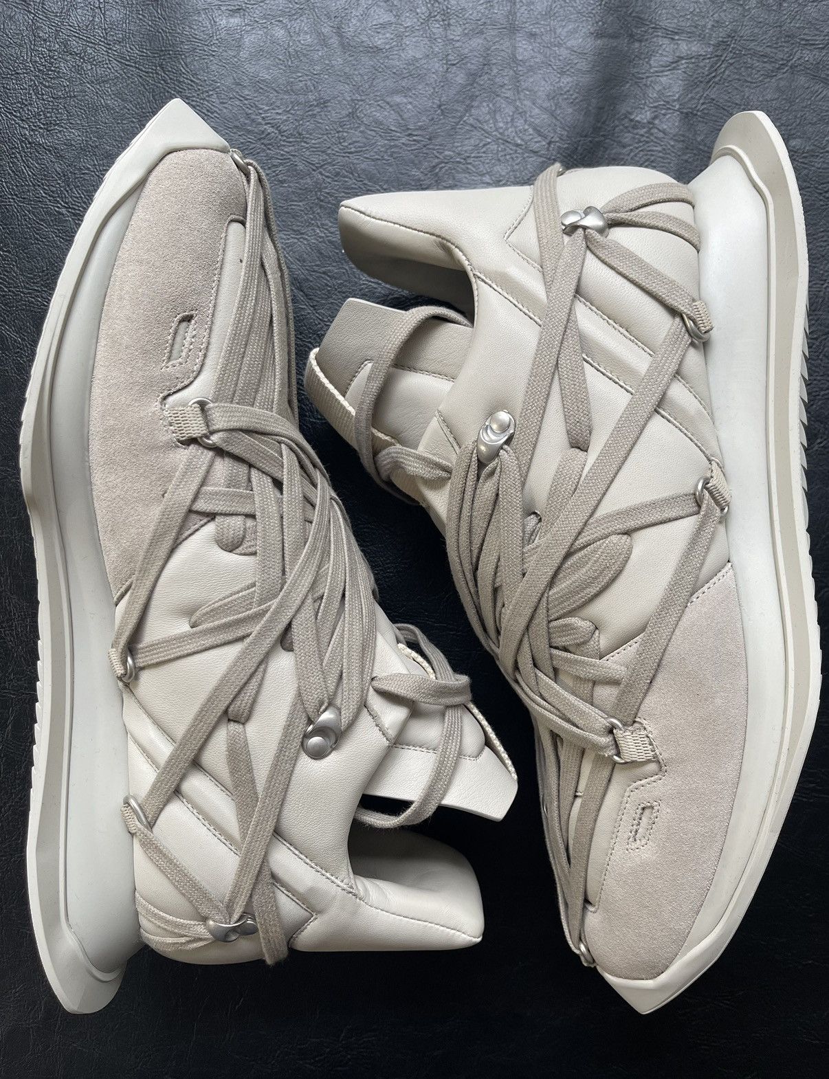 Rick Owens RICK OWENS MAXIMAL RUNNER PEARL Size US 9.5 / EU 42-43 - 2 Thumbnail