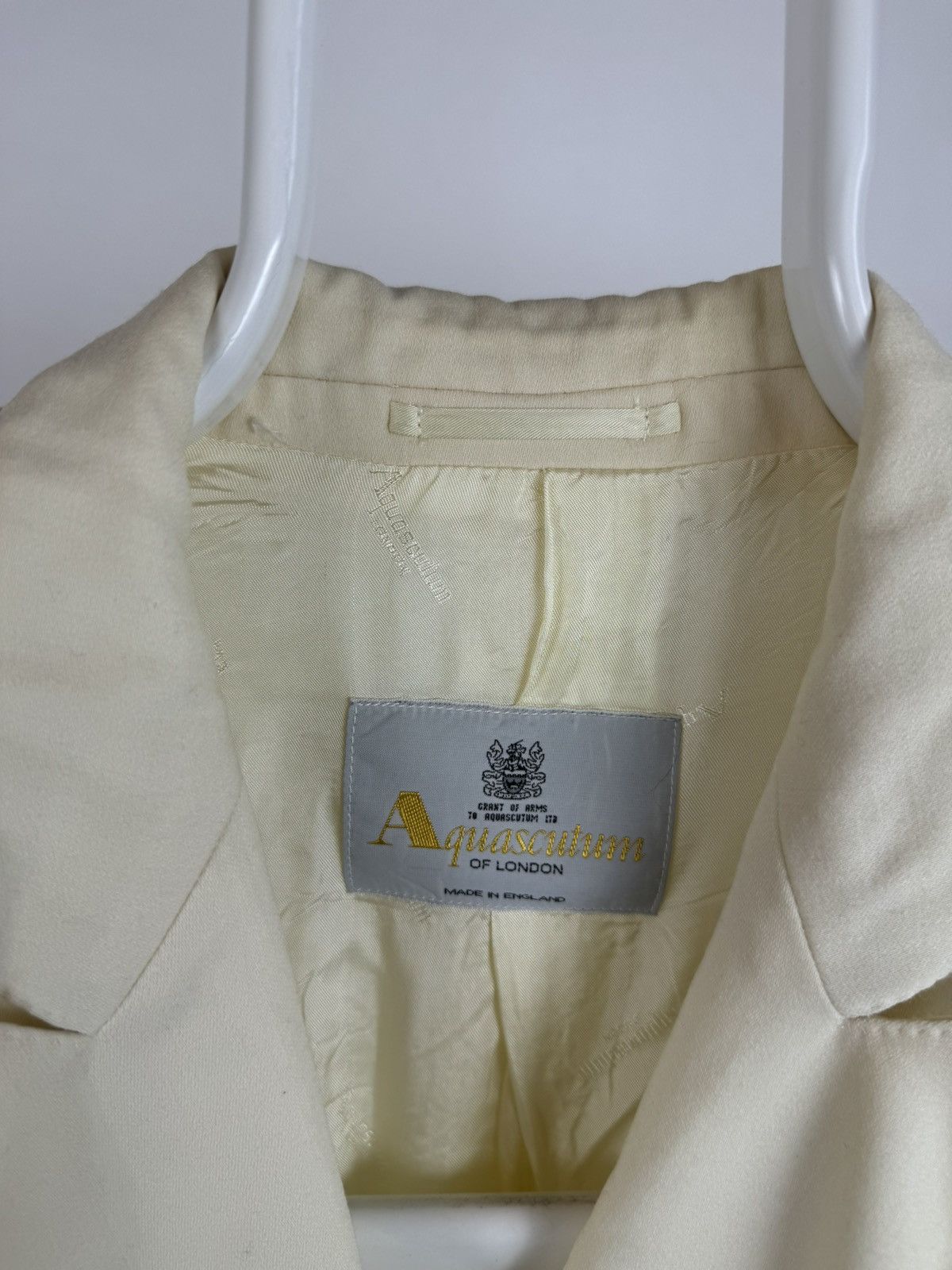 Aquascutum Vintage Aquascutum Made In England Two Breasted Blazer Size M / US 6-8 / IT 42-44 - 3 Thumbnail