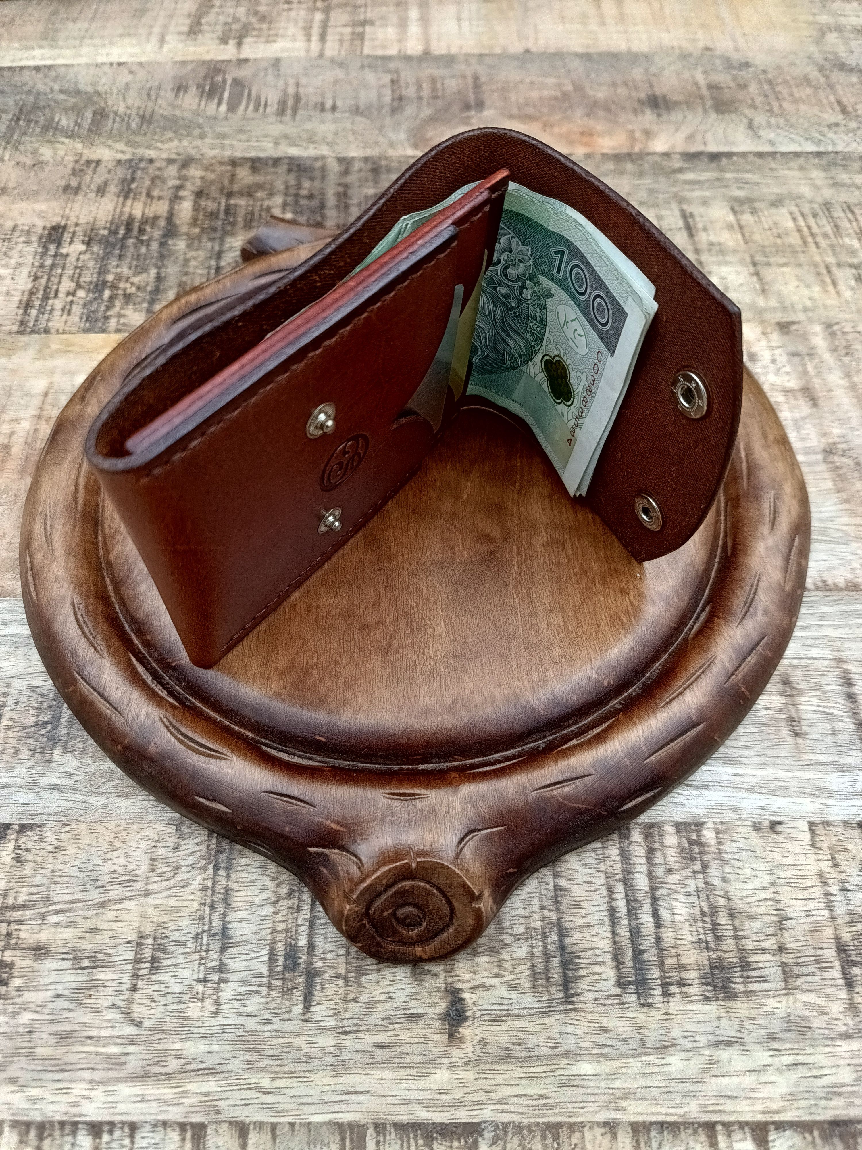 Other Handmade top grain leather wallet Size ONE SIZE - 4 Thumbnail
