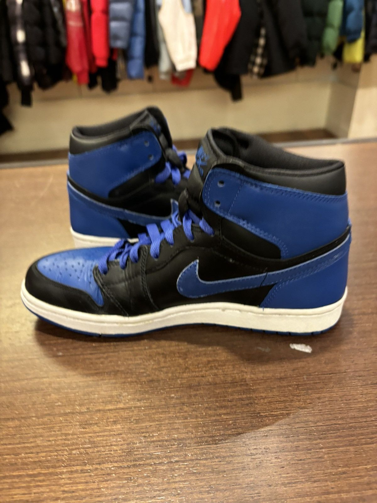 Jordan Brand Jordan 1 Retro ‘Black Royal Blue’ Size US 7 / EU 40 - 3 Thumbnail