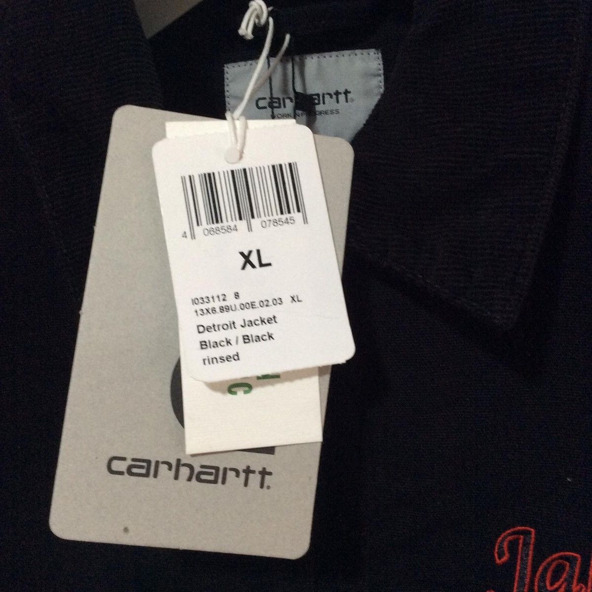 Carhartt Wip Detroit Jacket Carhartt Wip open Store Jakarta XL black new Size US XL / EU 56 / 4 - 5 Thumbnail