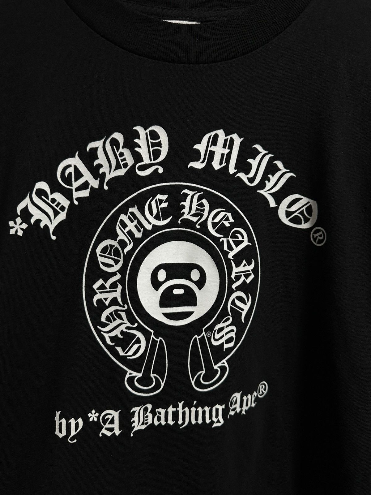 Bape × Chrome Hearts Chrome hearts x A bathing ape baby milo tee Size US M / EU 48-50 / 2 - 4 Thumbnail
