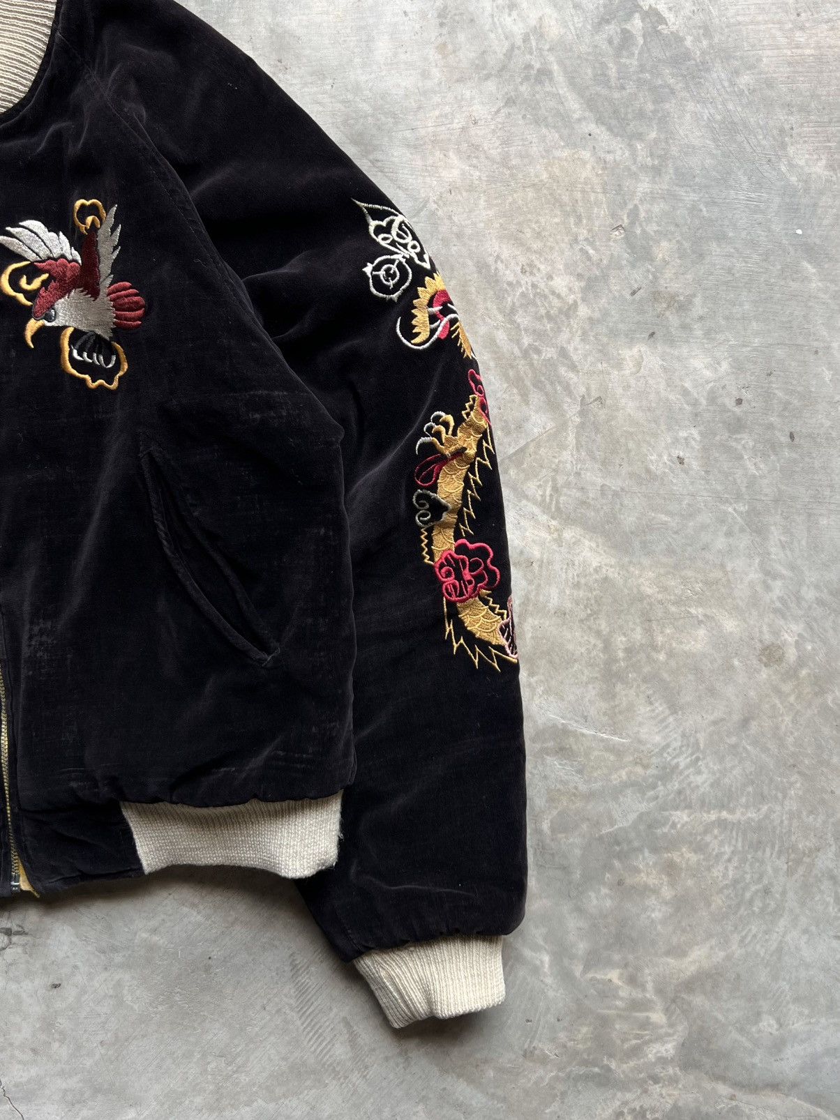 Vintage Rare Vintage 80s Sukajan Souvenir Jacket Size US XS / EU 42 / 0 - 18 Thumbnail