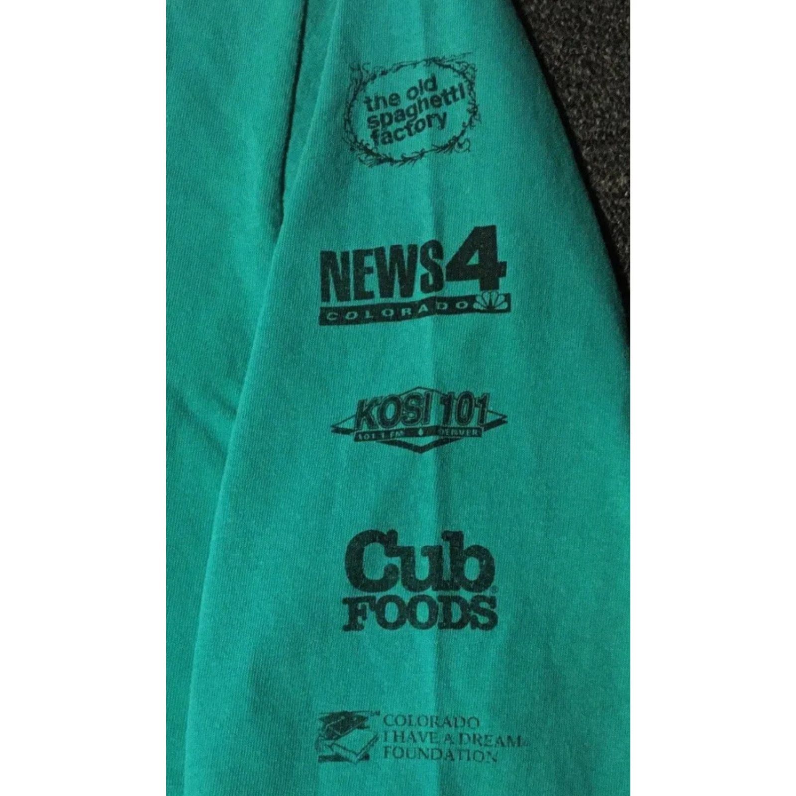 Vintage VINTAGE 90s Cherry Creek Sneak Faded Marathon Shirt M Green T-Shirt Men Long Sleeve Size M Size US M / EU 48-50 / 2 - 5 Thumbnail