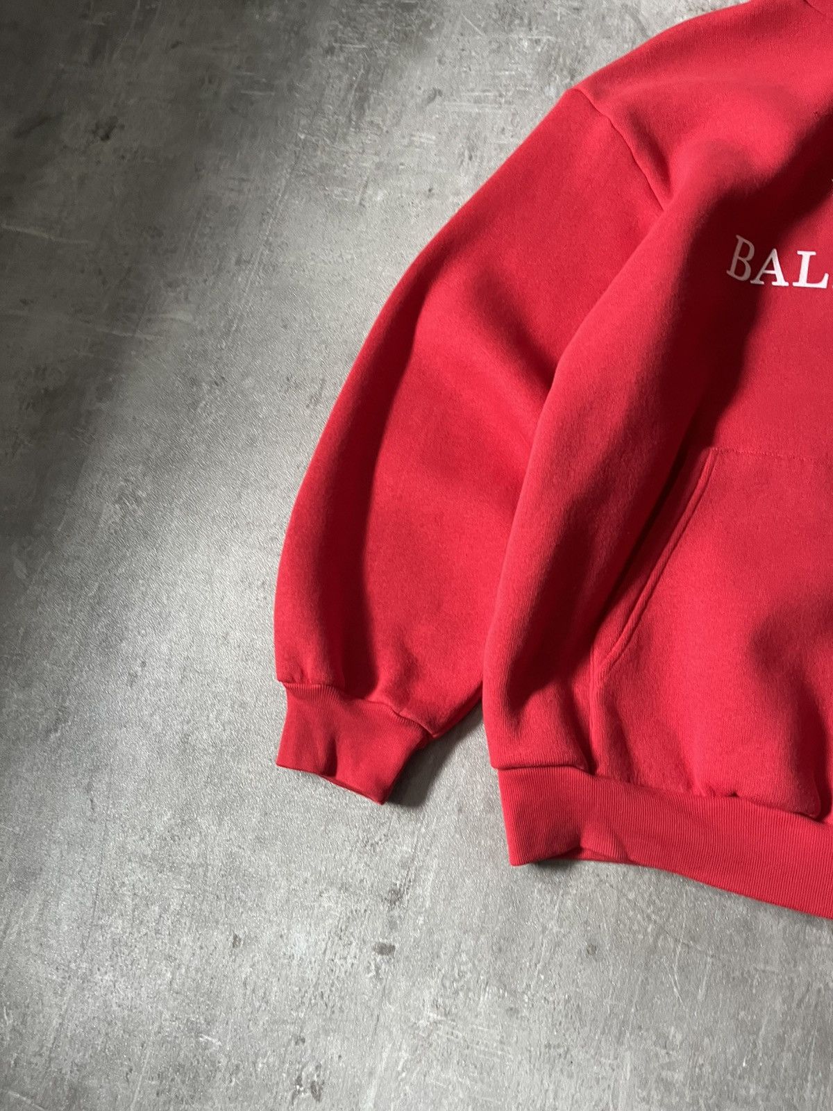 Balenciaga Balenciaga Crown red hoodie rare Size US M / EU 48-50 / 2 - 2 Thumbnail
