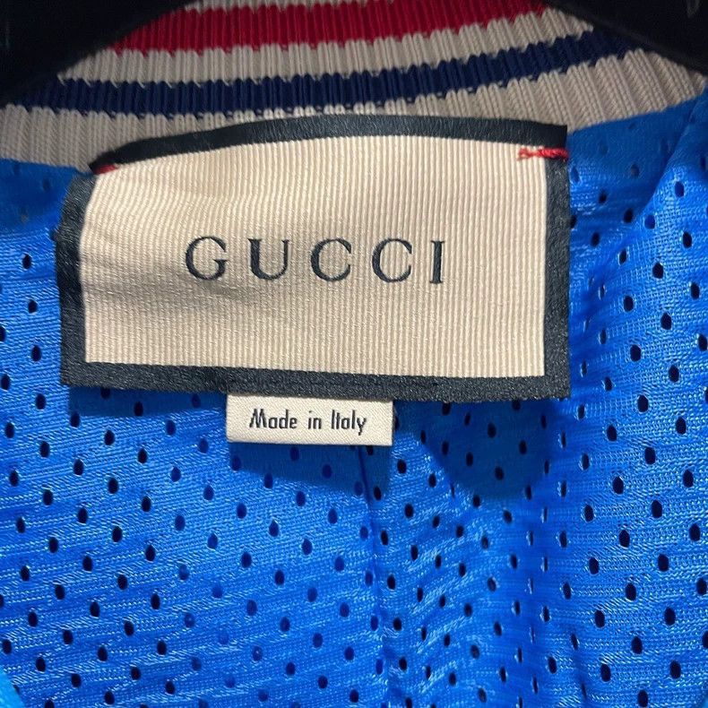 Gucci Gucci Blue Striped Zip Jacket-2506 Size US S / EU 44-46 / 1 - 3 Thumbnail