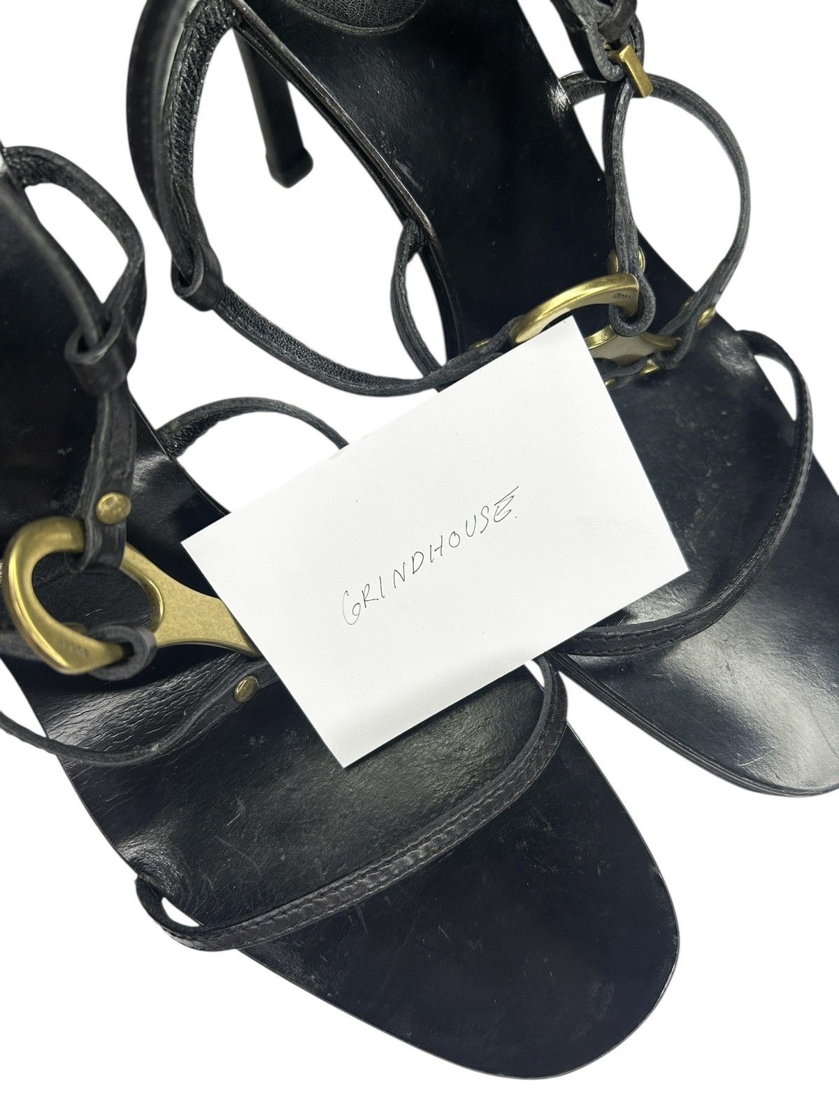Gucci 90s Tom Ford Horsebit Heels Size US 8.5 / IT 38.5 - 7 Thumbnail