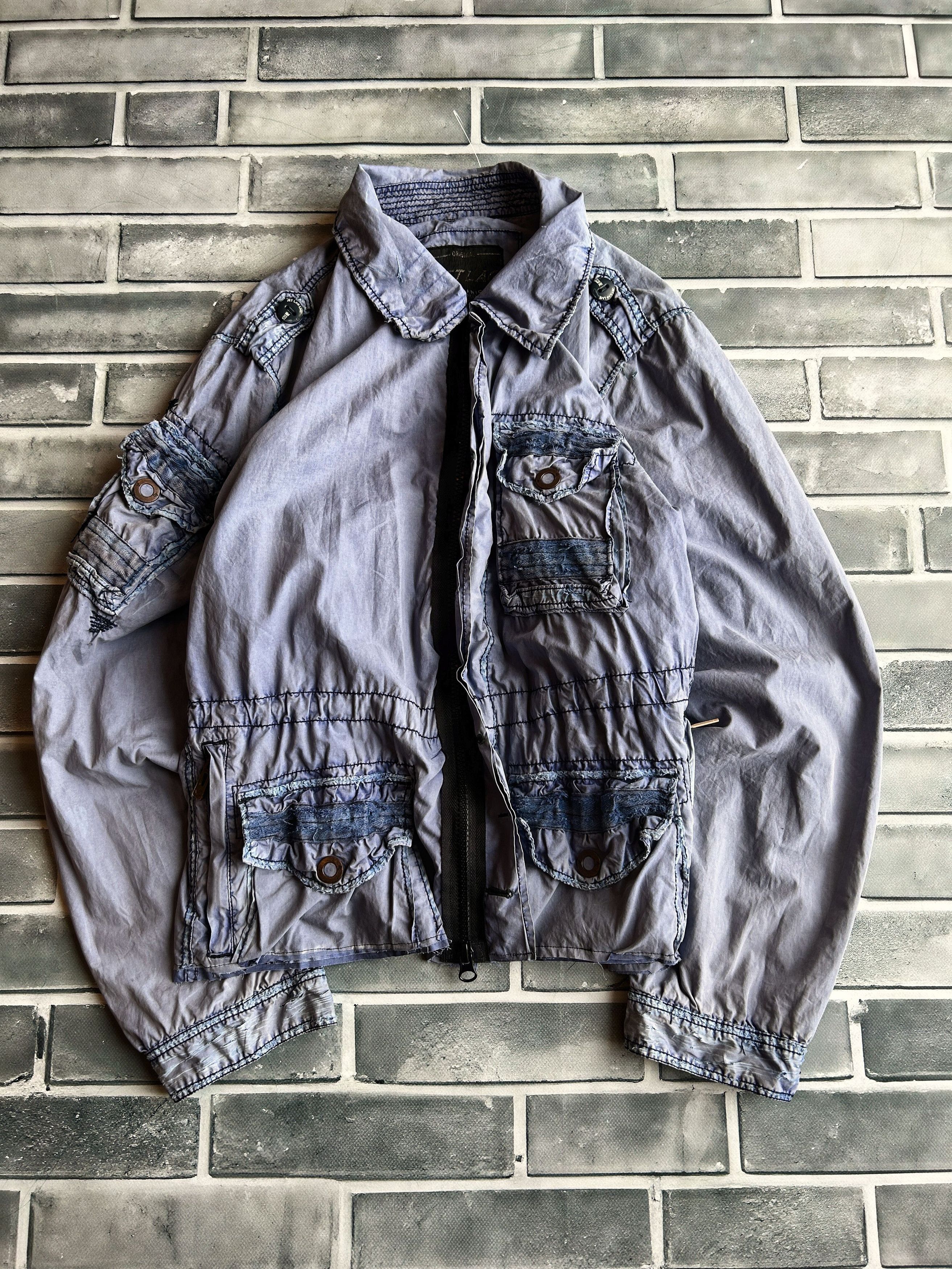 Other Vintage Playboi Carti Balenciaga Style Jet Lag Cargo Jacket Size US L / EU 52-54 / 3 - 3 Thumbnail