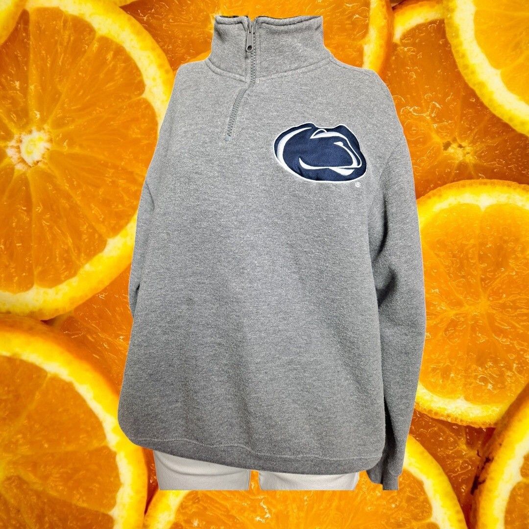 Other ES Penn State Nittany Lions Pullover Quarter Zip Sweatshirt Size US M / EU 48-50 / 2 - 1 Thumbnail