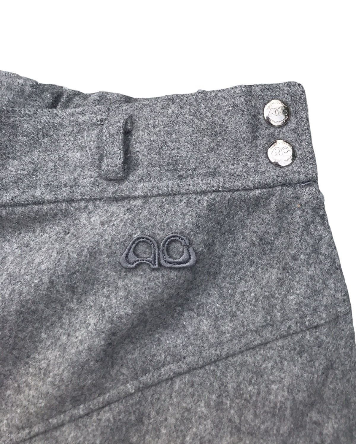 Courreges Vintage Courreges Sport Futur Wool Skort Size 25" / US 0 / IT 36 - 5 Thumbnail