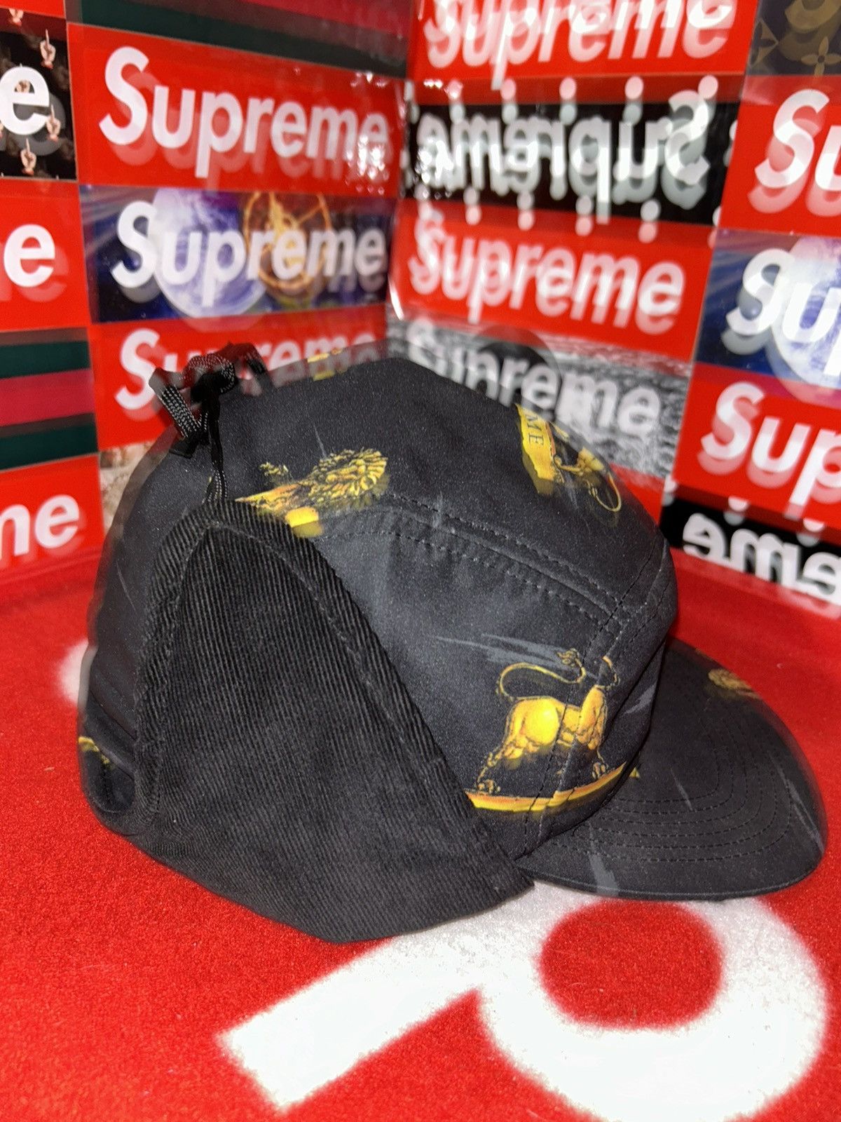 Supreme Supreme Lions Trail Camp Cap FW13 RARE HAT Size ONE SIZE - 3 Thumbnail
