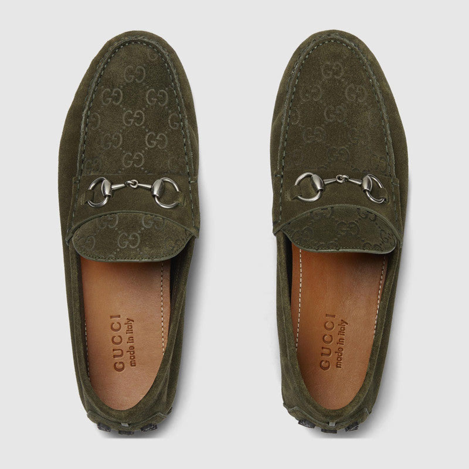Gucci Gucci Horsebit GG Suede Drivers Size US 9 / EU 42 - 3 Thumbnail