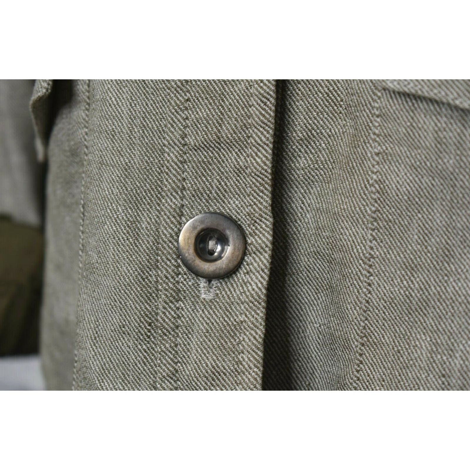 Vintage Louben Linen Blend Button Up Lined Jacket Beige Womens Size S Fits Small Jacket Size S / US 4 / IT 40 - 7 Thumbnail