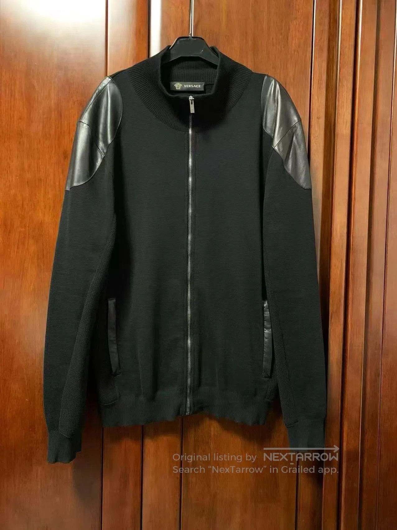 Versace Versace Men's Knit Jacket. Size US L / EU 52-54 / 3 - 1 Thumbnail