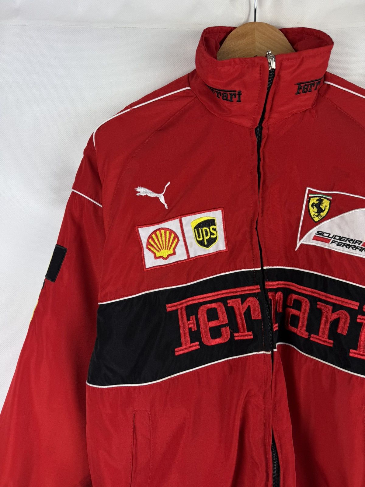 Ferrari Ferrari F1 Scuderia Overprinted Racing Bomber Jacket Size US S / EU 44-46 / 1 - 2 Thumbnail