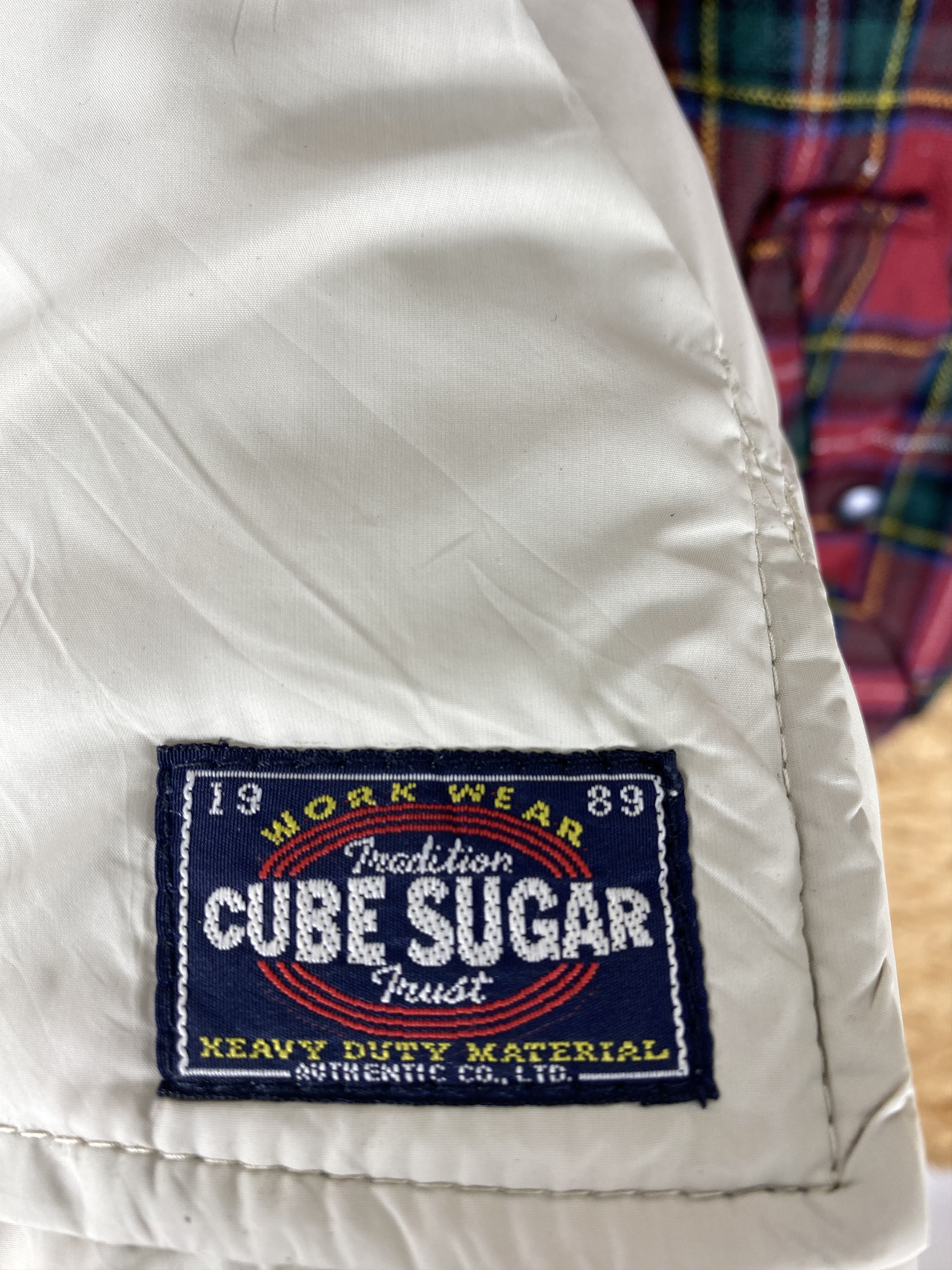 Flannel Vintage Cube Sugar Flannel Vest Size US S / EU 44-46 / 1 - 8 Thumbnail