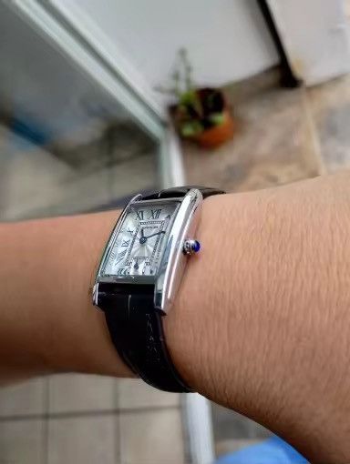 Jewelry 2000s vintage style cute square leather luxury watch Size ONE SIZE - 7 Thumbnail