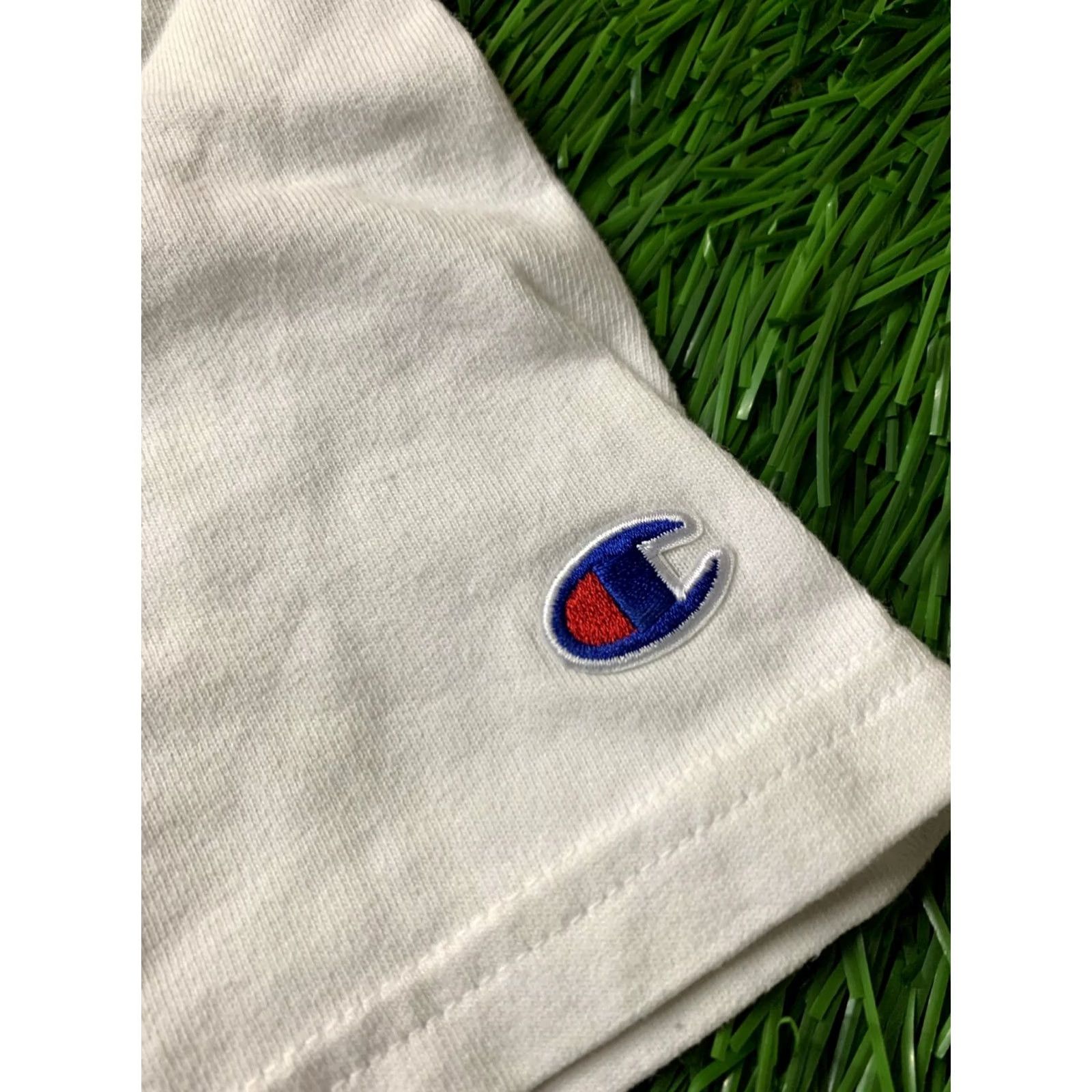 Champion CHAMPION MENS SHORT SLEEVE SHIRT T-SHIRT TEE JERSEY TRIKOT CAMISETA SIZE S White Logo Vintage: No Size US S / EU 44-46 / 1 - 6 Thumbnail