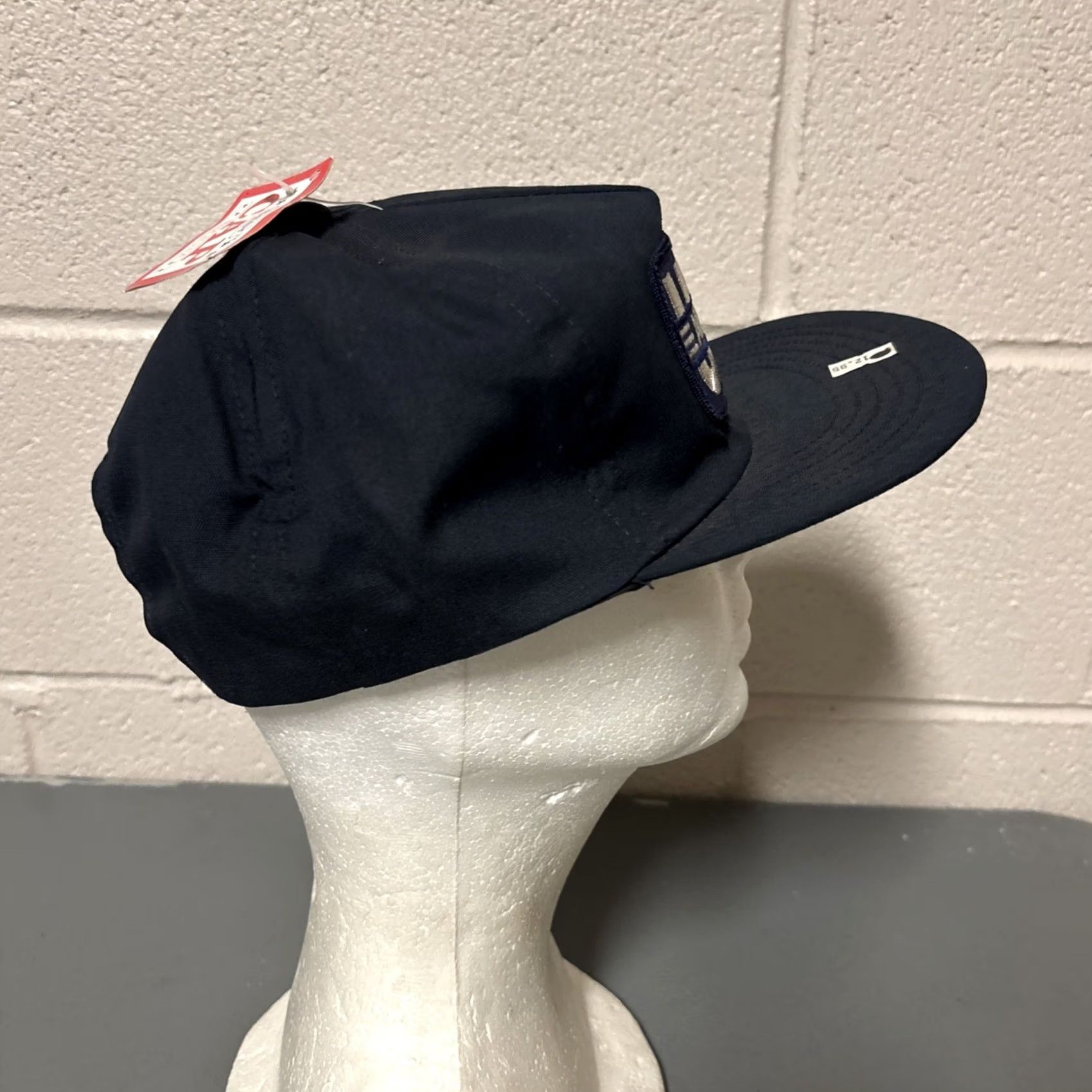 Vintage VINTAGE Air force Flat Cap Hat USAF Embroidered Blue NWT USA Made Men One Size USA USA Theme Cap Mens Blue Embroidered Flat Brim Hat Size ONE SIZE - 4 Thumbnail