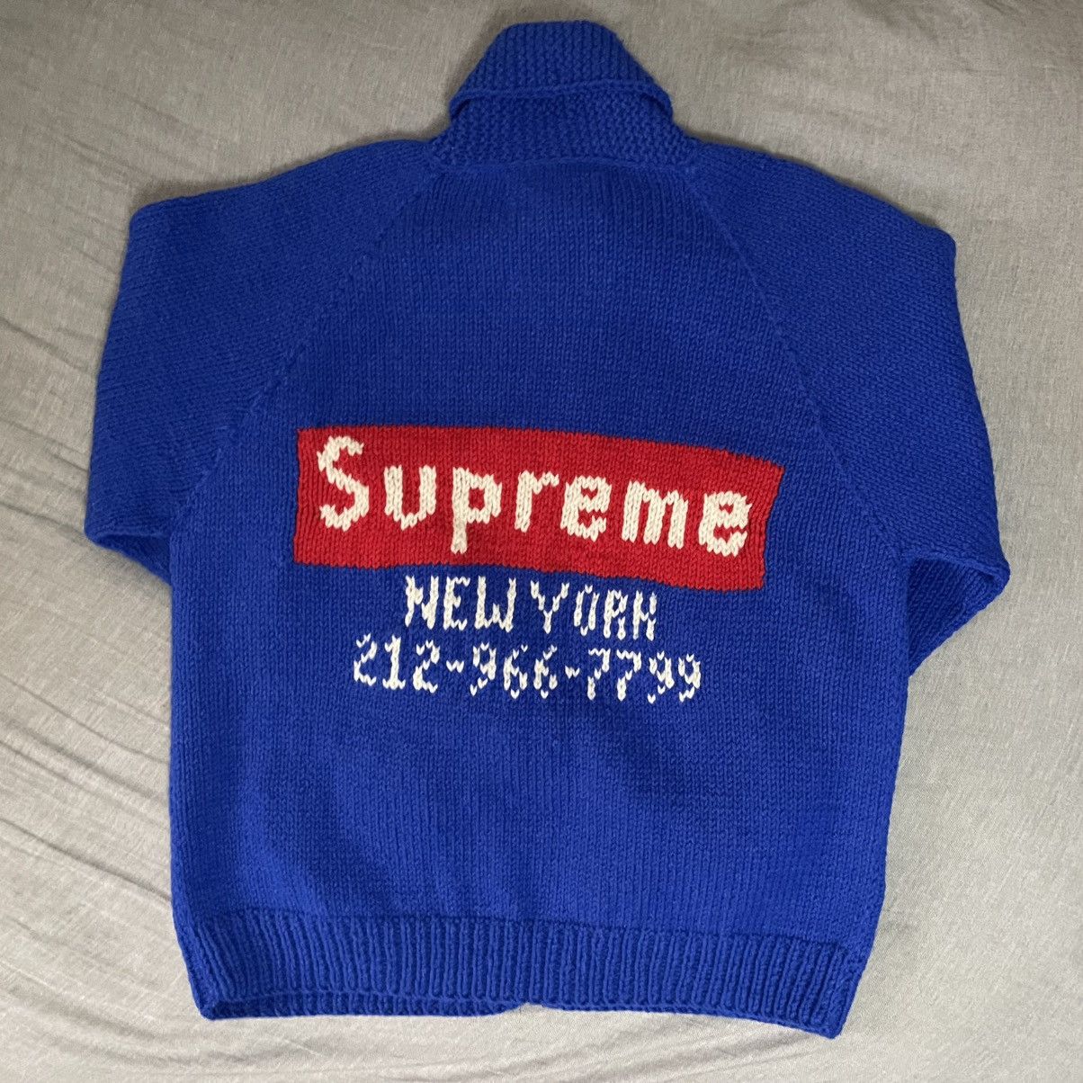 Supreme Supreme Box Logo Cowichan Size US M / EU 48-50 / 2 - 2 Thumbnail
