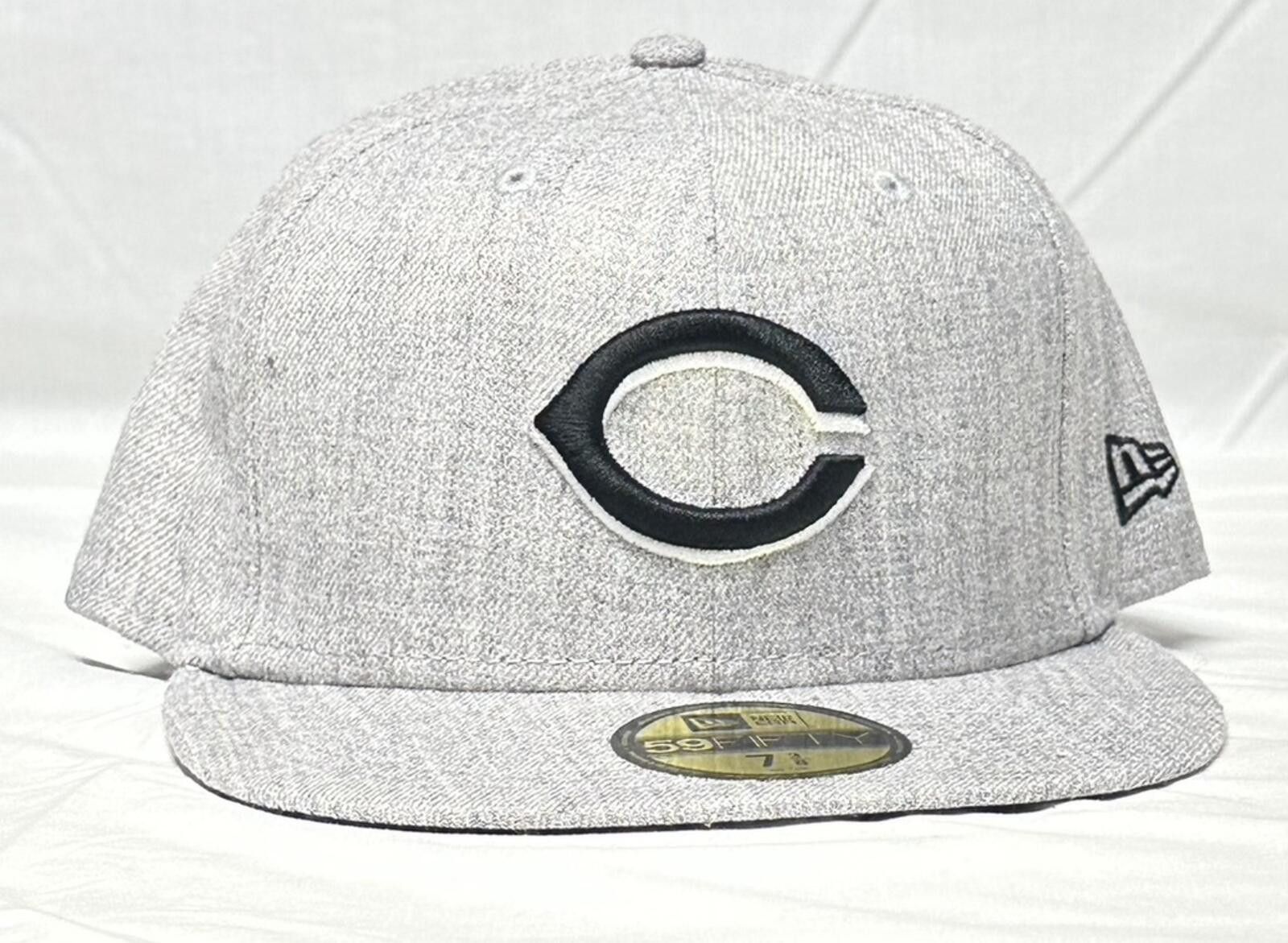 New Era New Era Cincinnati Baseball Gray Tweed 59FIFTY 7 3/8 Size ONE SIZE - 1 Thumbnail