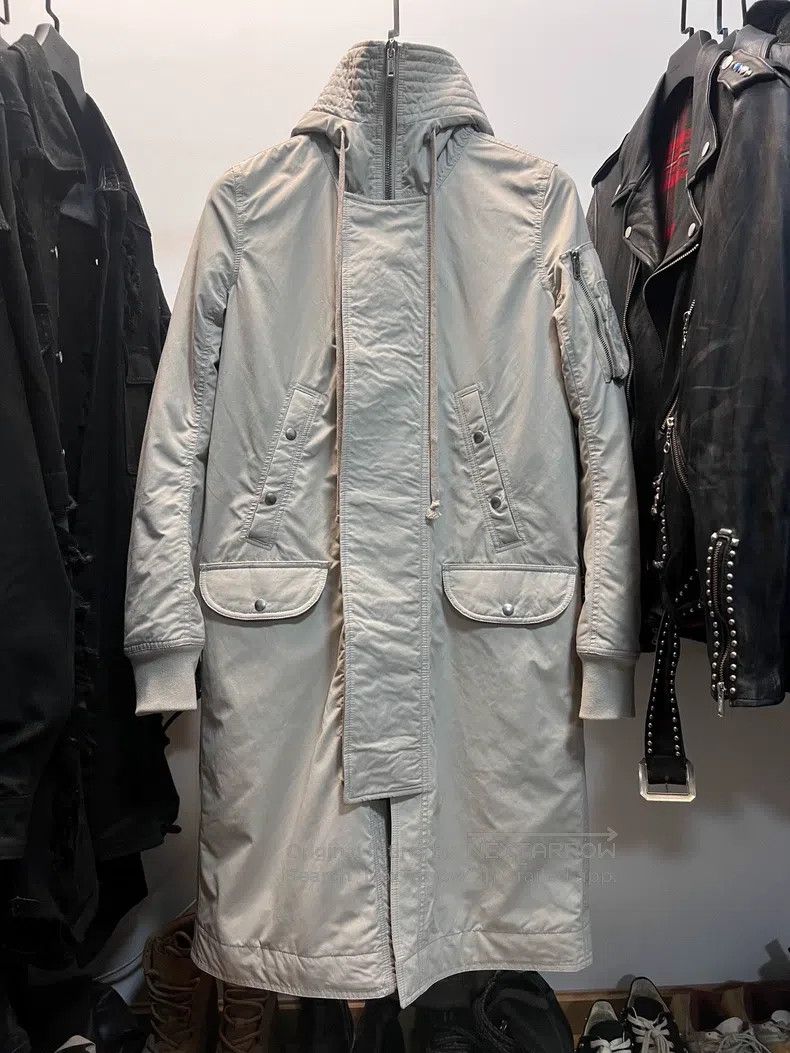 Rick Owens RICK OWENS Bomber padded mid-length jacket, size S Size US S / EU 44-46 / 1 - 1 Thumbnail