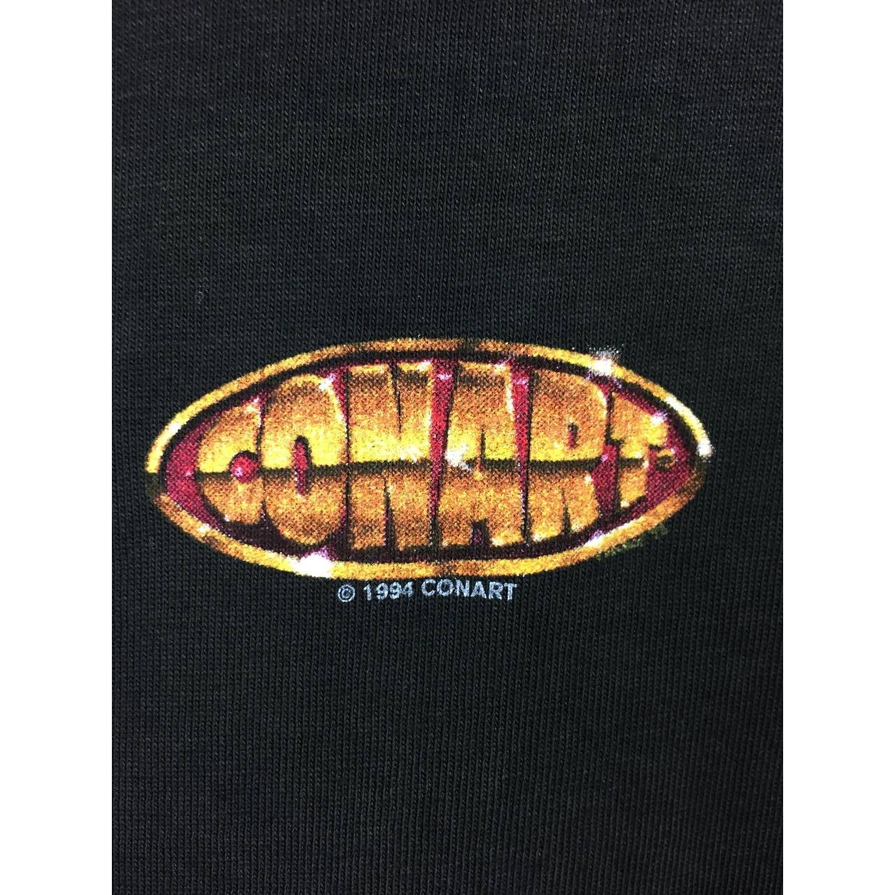 Vintage Vtg 90s CONART OG Logo Hip Hop Streetwear Long Sleeve Tee Size US L / EU 52-54 / 3 - 4 Thumbnail