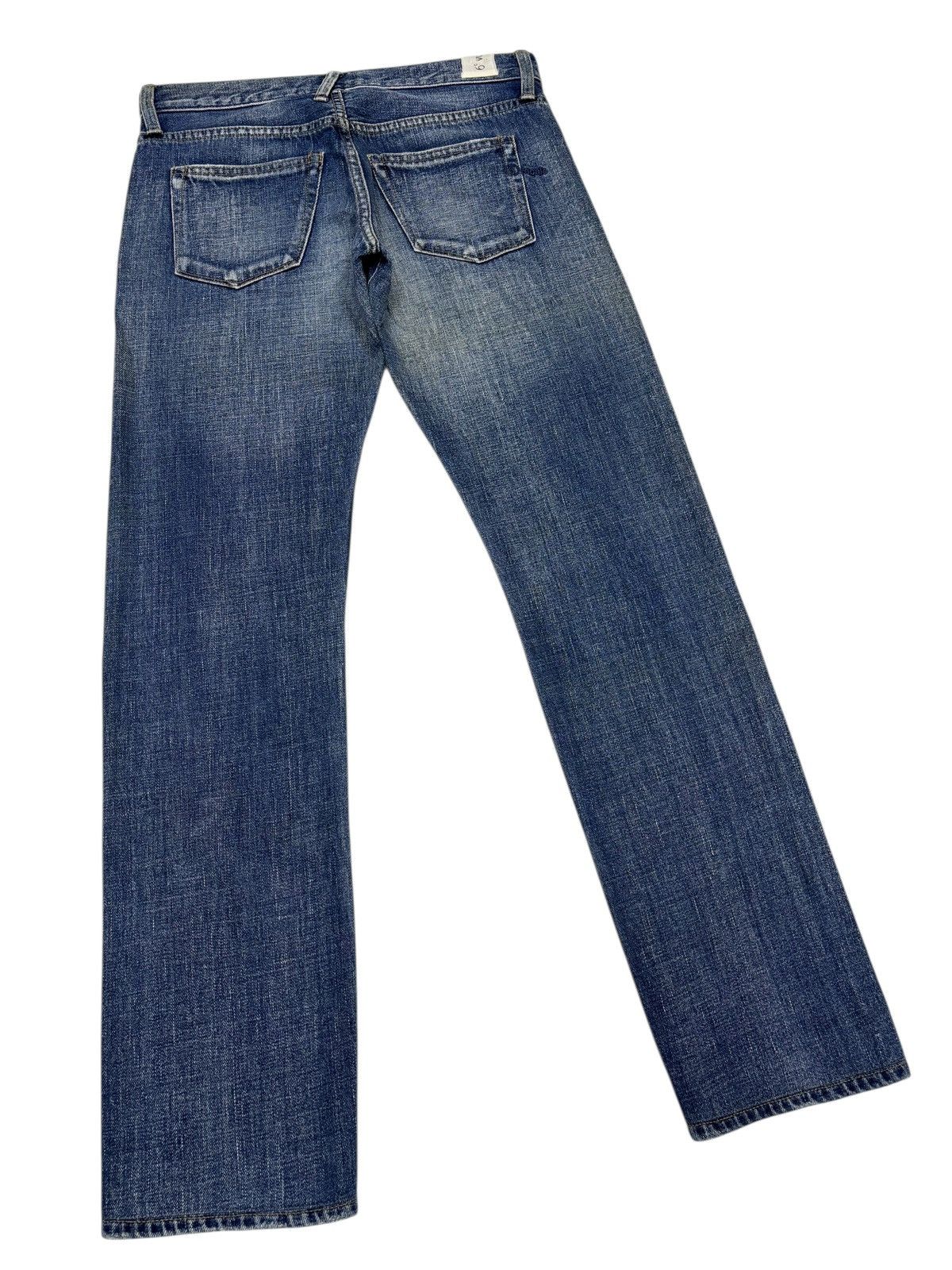 If Six Was Nine 6•Vocale Selvedge Distressed Denim Jeans Size 29" - 4 Thumbnail