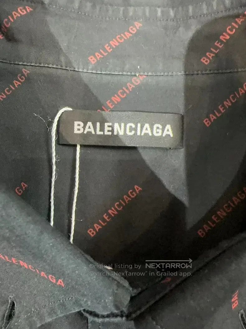 Balenciaga Balenciaga size 39 Bullet Train Letter Logo T-Shirt Size US S / EU 44-46 / 1 - 4 Thumbnail