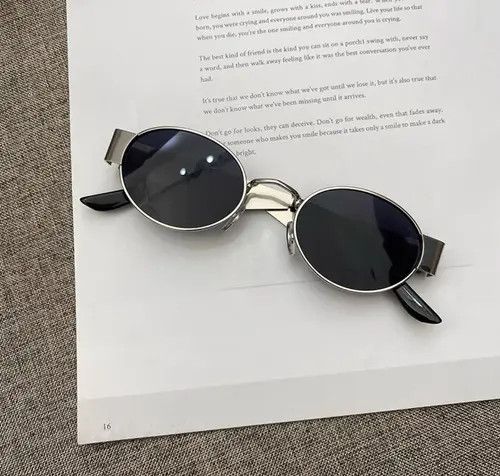 Designer × Vintage Vintage round frame sunglasses Size ONE SIZE - 3 Thumbnail