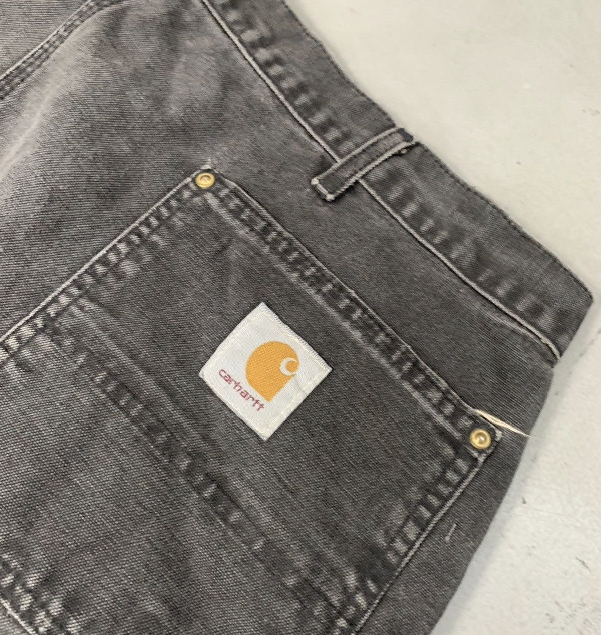 Carhartt Vintage carhartt b01 blk double knee denim Size US 40 / EU 56 - 7 Thumbnail