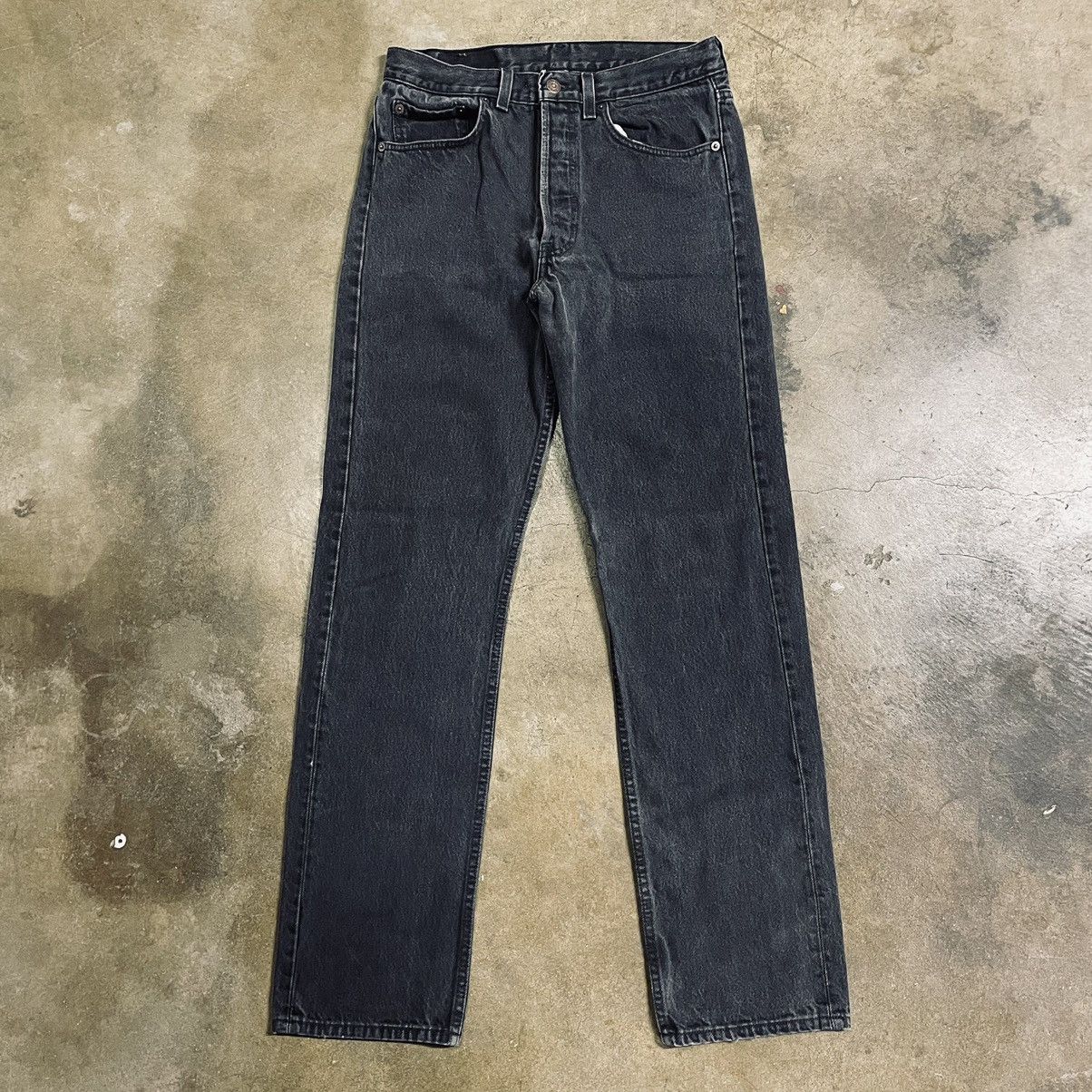 Image of Levis x Made In USA Vintage Levi’S 501 Black Made In Usa Denim Jeans Kanye West, Men's (Size 31)