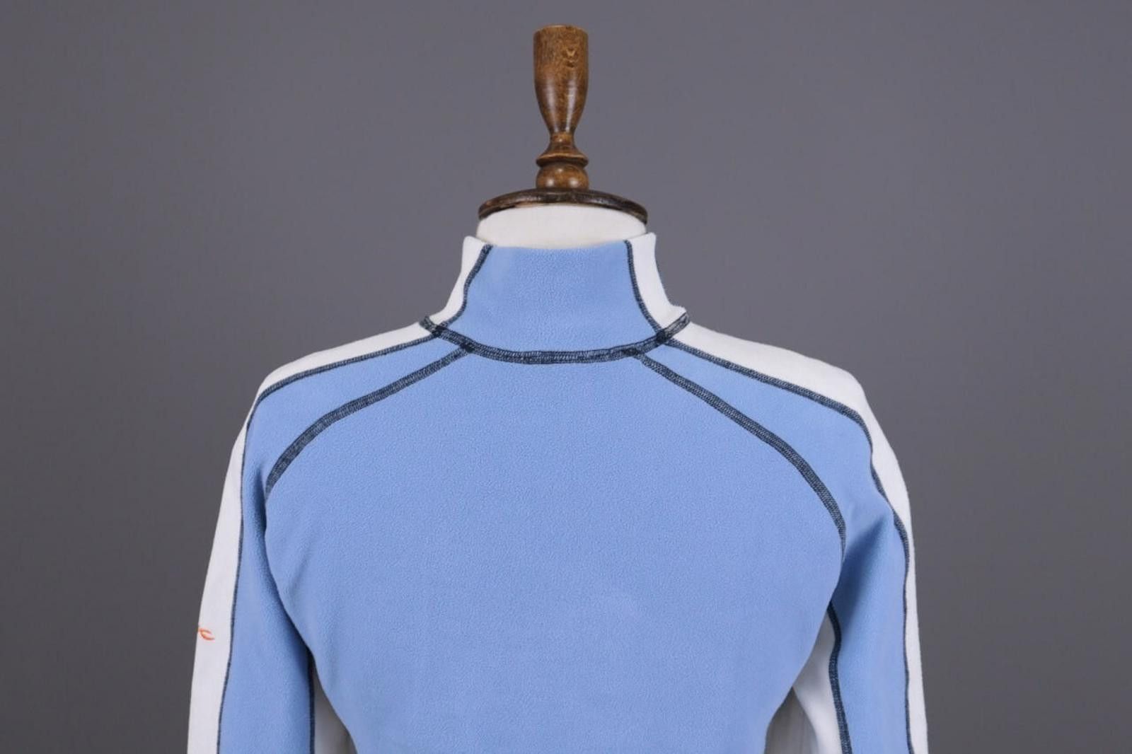 KJUS Kjus Blue Collorblock High Neck Activewear Sweater Size M Size M / US 6-8 / IT 42-44 - 12 Thumbnail