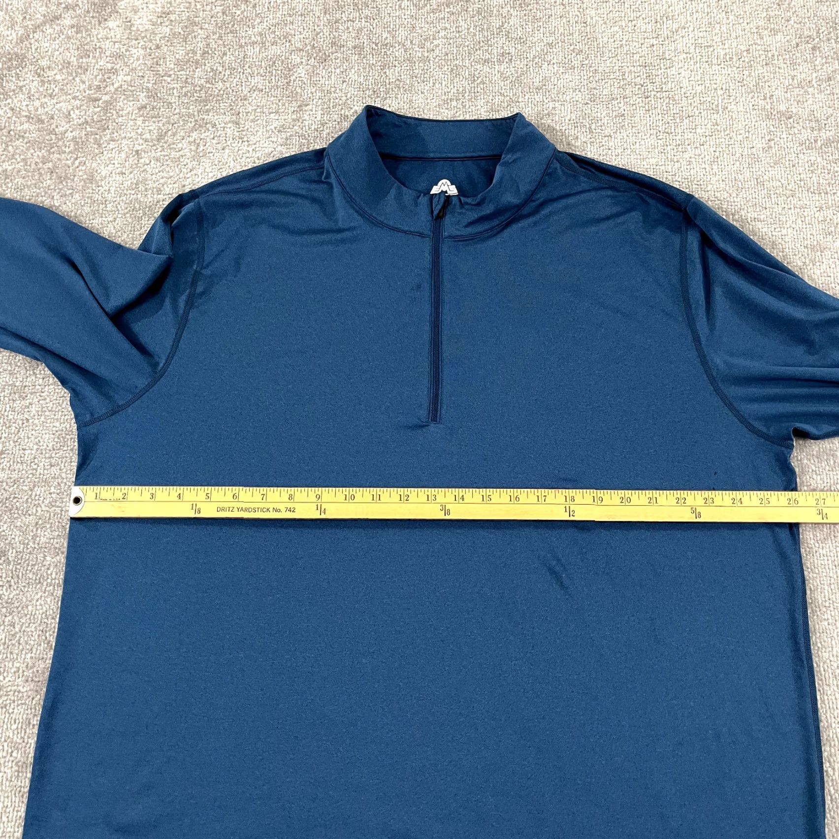 Eastern Mountain Sports EASTERN MOUNTAIN SPORTS Jacket Mens 2XL Blue 1/4 Zip Pullover Techwick Hike Jacket/Coat Regular Outdoor Sports Hiking Walking Blue 2XL Mens Size US XXL / EU 58 / 5 - 4 Thumbnail