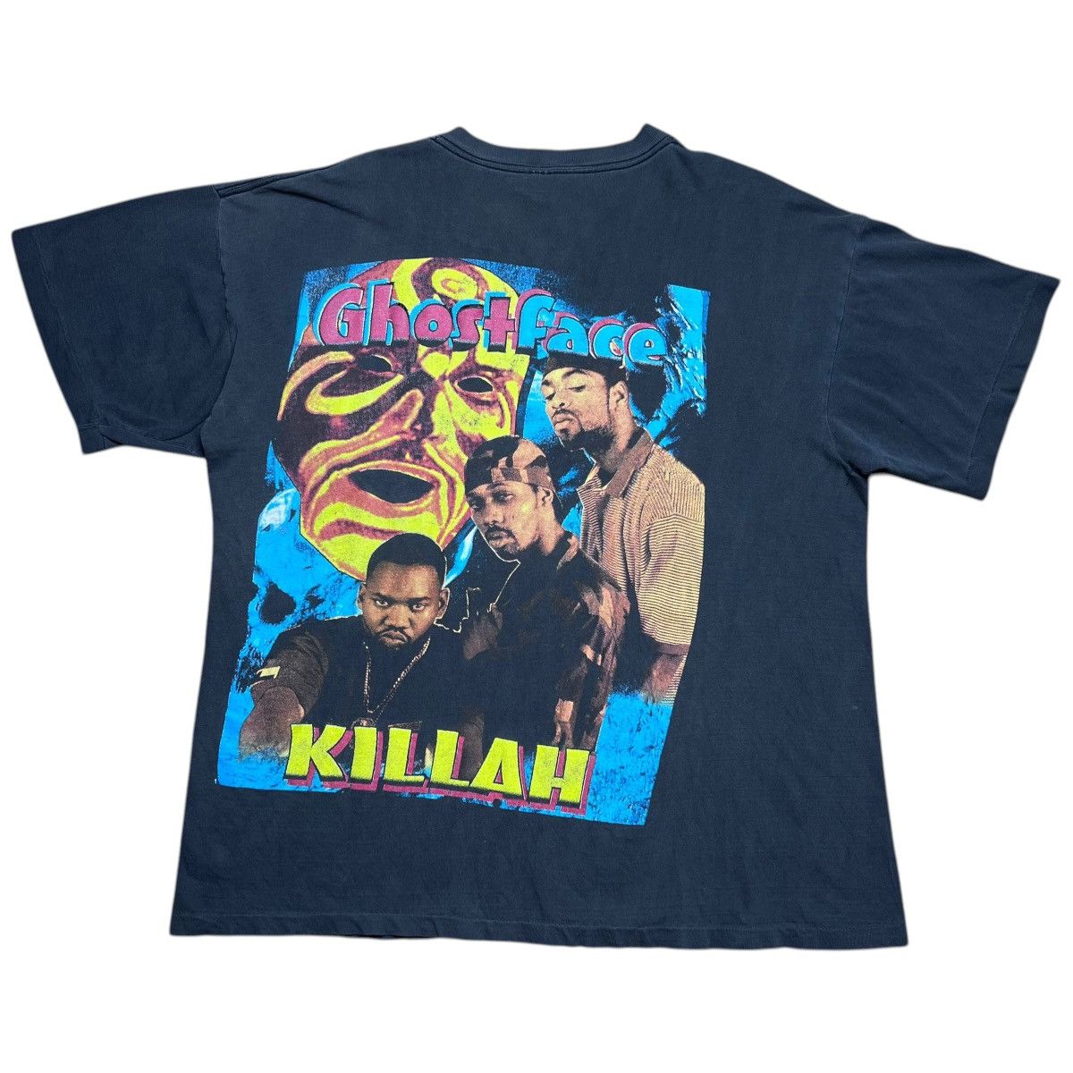 Rap Tees Vtg 1990s Ghostface Killah Ironman Wu Tang Clan Rap T-Shirt Size US XL / EU 56 / 4 - 2 Thumbnail