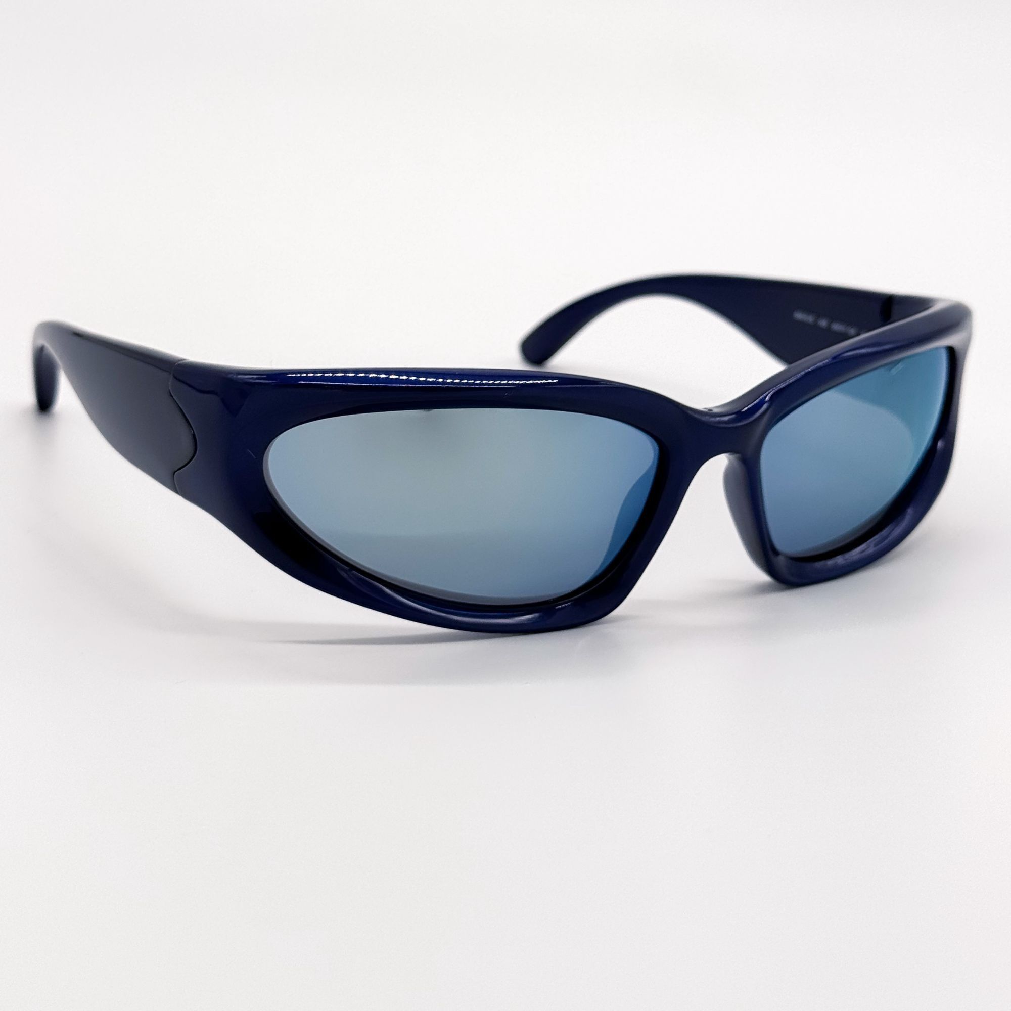 Balenciaga NEW BALENCIAGA BB0157S 009 SUNGLASSES BLUE UNISEX EYEWEAR BA Size ONE SIZE - 6 Thumbnail
