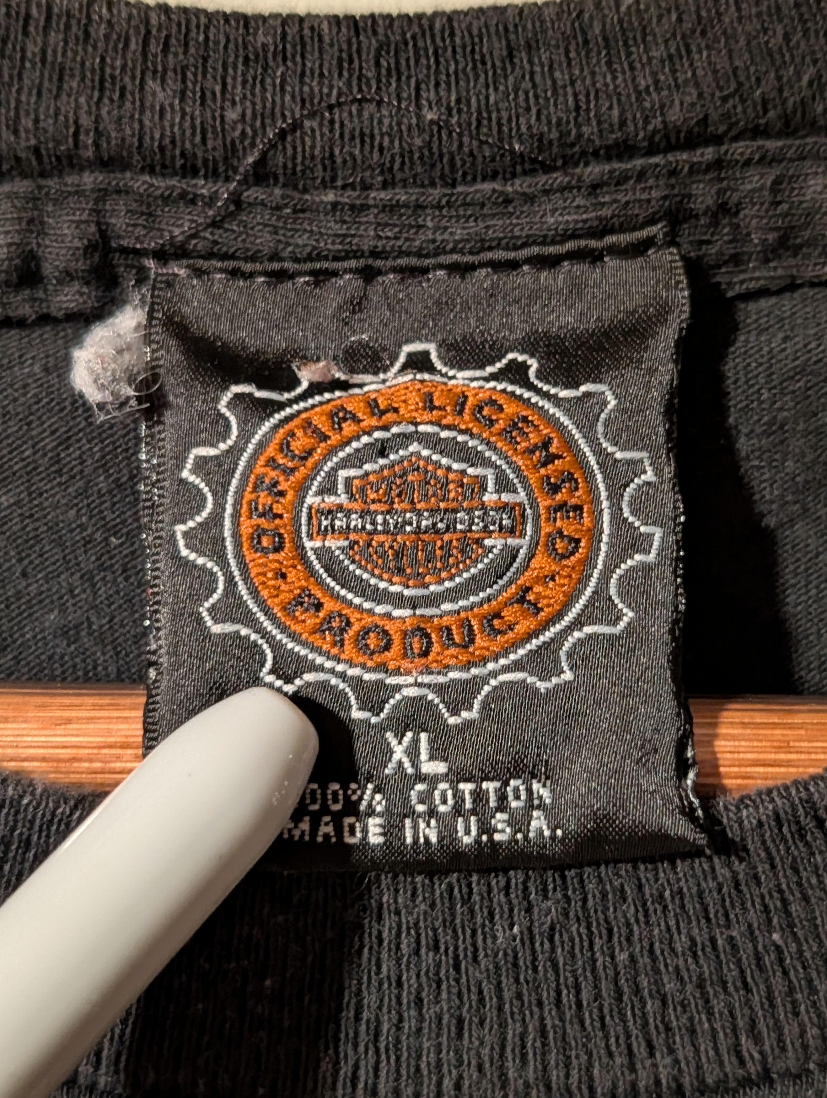 Harley Davidson VINTAGE Harley Davidson Shirt XL Authentic Motorcycles USA Size US XL / EU 56 / 4 - 4 Thumbnail