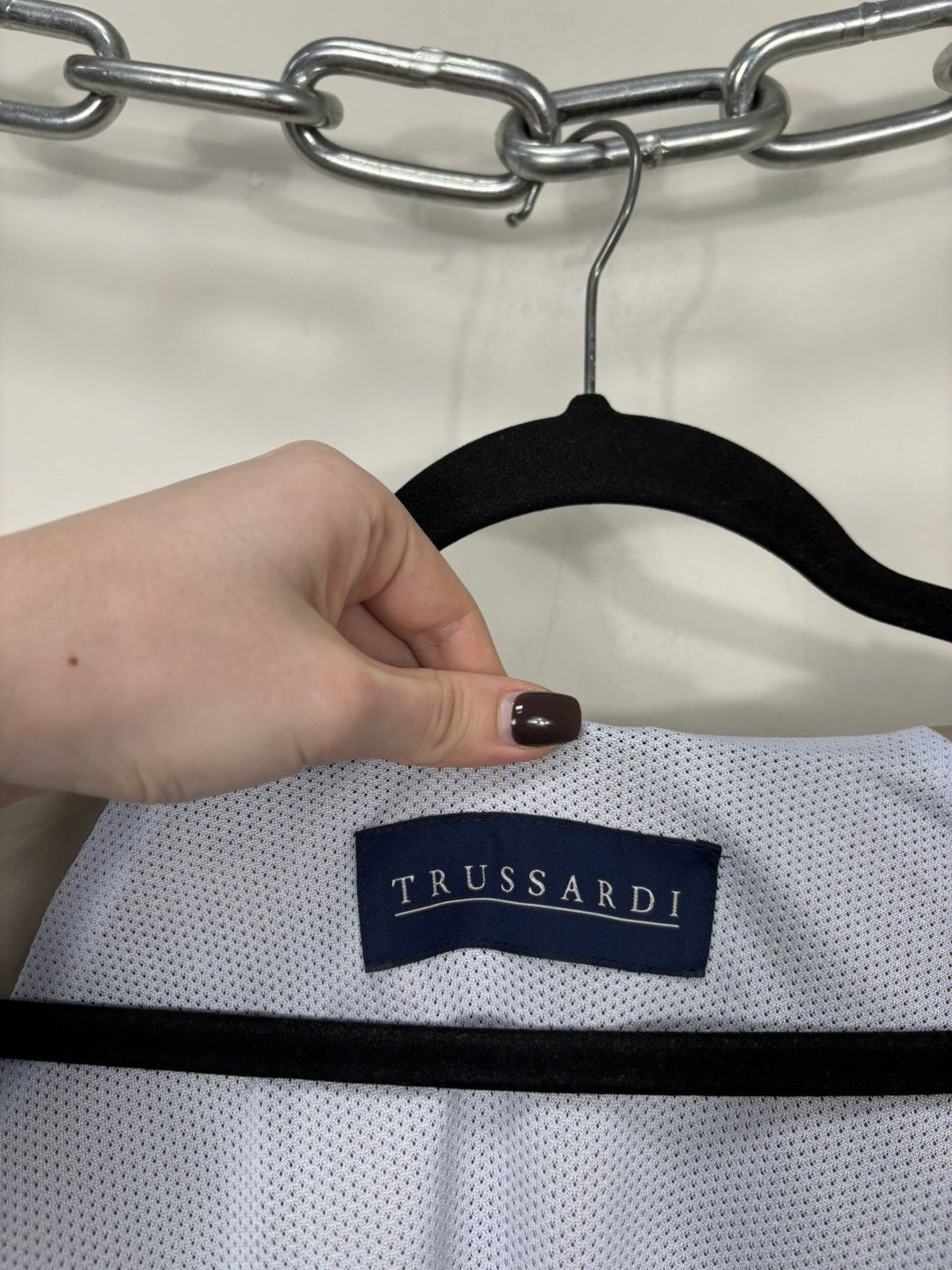 Trussardi Trussardi Men’s Italian Luxury Full Zip Hooded Jacket Coat Size US XL / EU 56 / 4 - 16 Thumbnail
