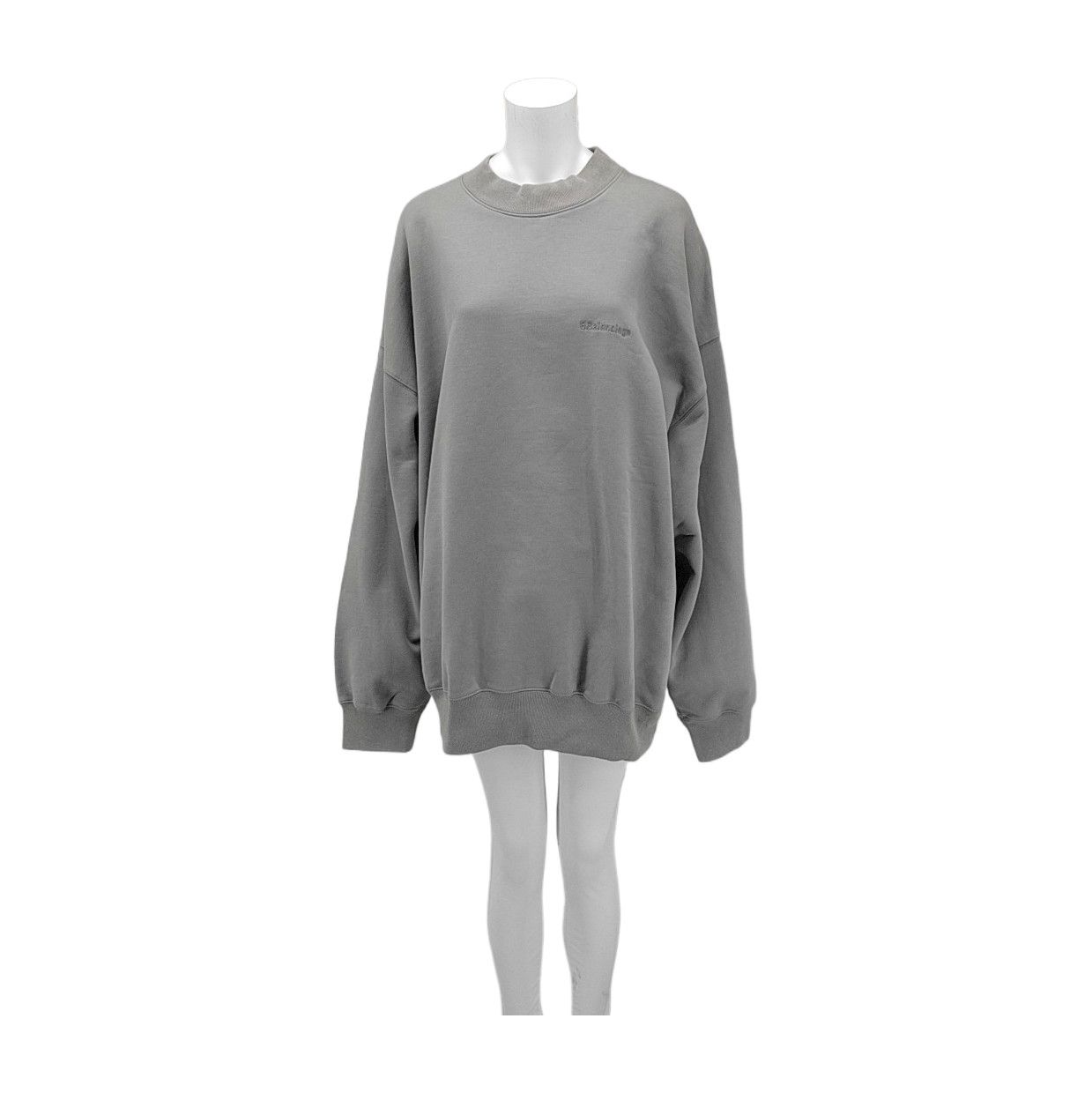 Balenciaga Balenciaga Logo Sweatshirt Size M Size M / US 6-8 / IT 42-44 - 1 Thumbnail
