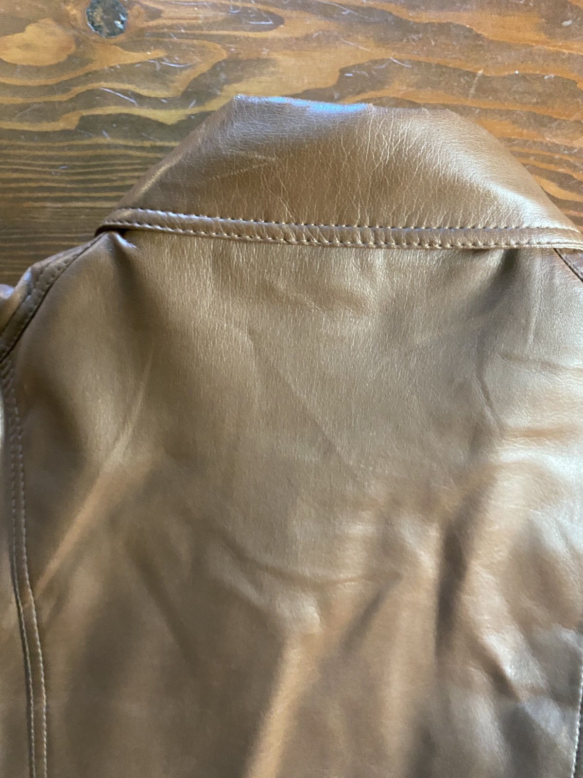 Sears Vintage 60’s Sears Brown Pleather Faux Fur Retro Jacket Size US L / EU 52-54 / 3 - 23 Thumbnail