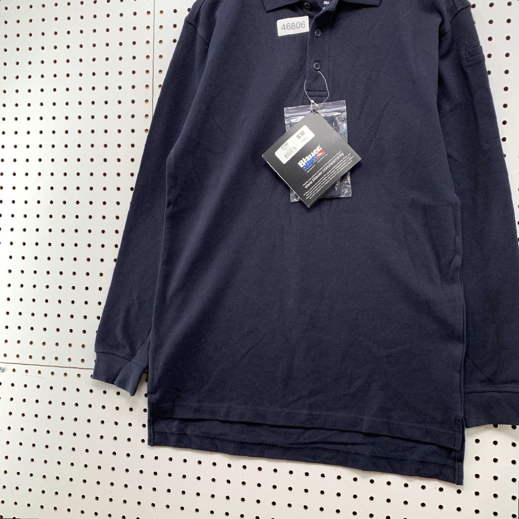 Vintage Blauer Polo Shirt Mens Small Navy Blue Long Sleeve Workwear Collared Shirt Mens Small Navy Blue Long Sleeve Polo Blauer Workwear Polo Shirt Size US S / EU 44-46 / 1 - 5 Thumbnail