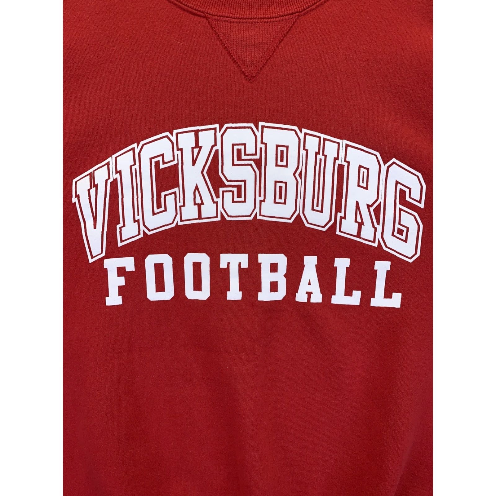 Russell Athletic VINTAGE Russell Athletic Football Sweatshirt Mens Crew Neck Red 1980-90s M Size US M / EU 48-50 / 2 - 5 Thumbnail