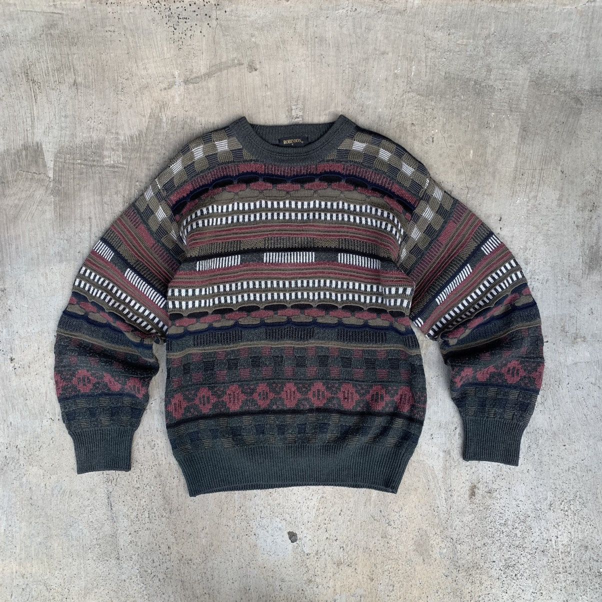 Vintage Vintage 90s robinson cable knitted Size US M / EU 48-50 / 2 - 1 Thumbnail