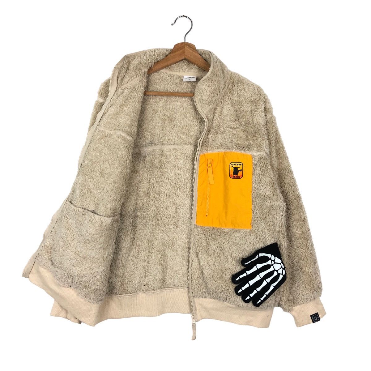 Cartoon Network VINTAGE DIP PILE FLEECE JACKET POKEMON CARTOON BIG LOGO Size US M / EU 48-50 / 2 - 8 Thumbnail